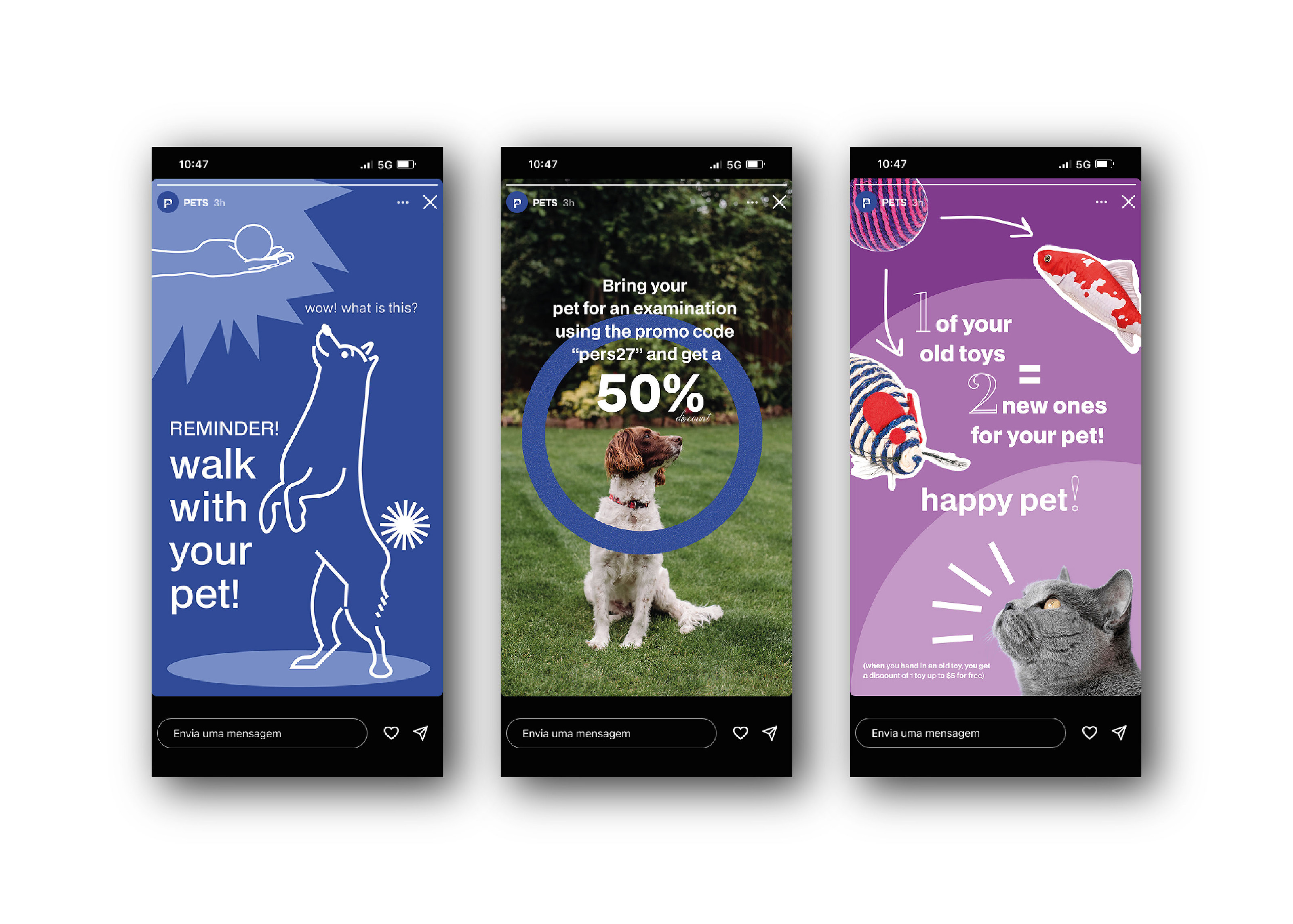 IDENTITY FOR PET PRODUCTS "PETS" — Изображение №10 — Интерфейсы, Брендинг на Dprofile