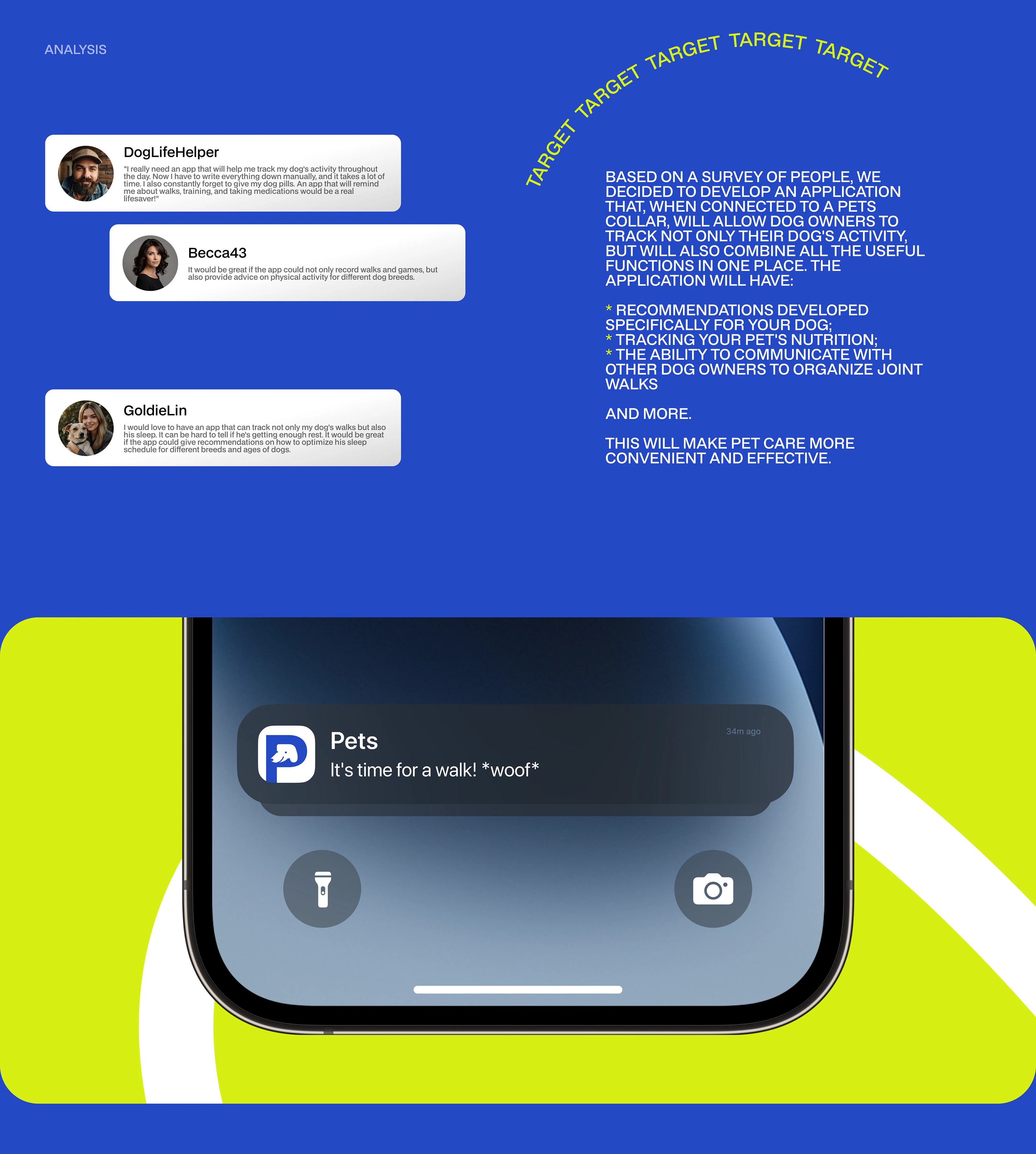 PETS | MOBILE APP | UX/UI — Изображение №3 — Интерфейсы, Брендинг на Dprofile