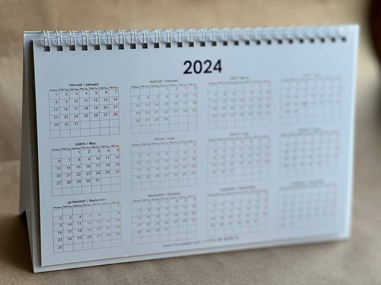 Календарь Moussaler Printing House LLC — Изображение №7 — Графика, Маркетинг на Dprofile