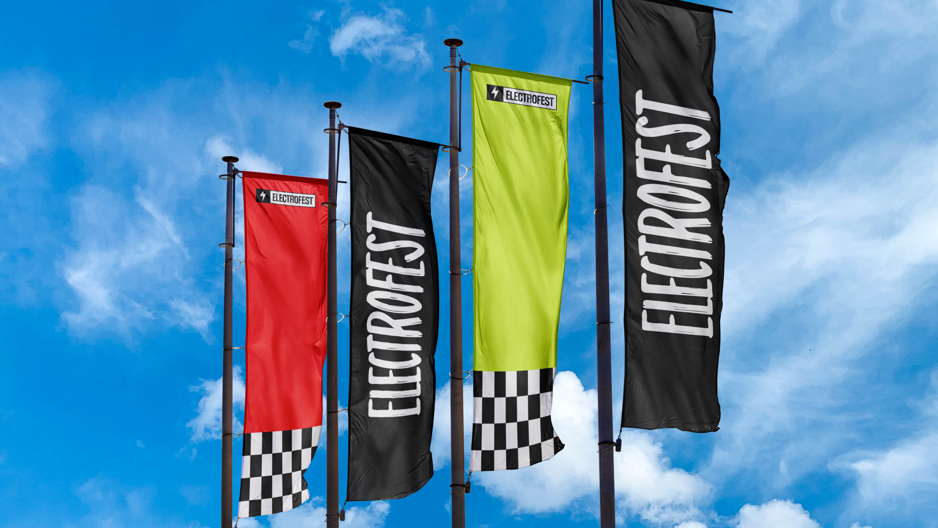 Айдентика фестиваля электротранспорта ELECTROFEST — Изображение №8 — Брендинг на Dprofile