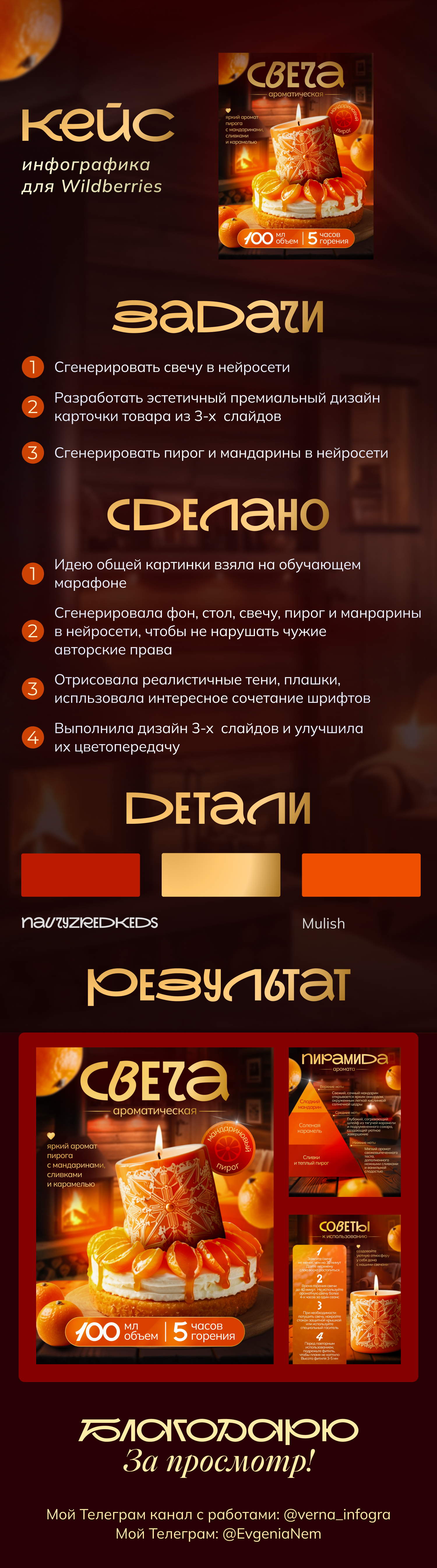 Инфографика для маркетплейсов — Изображение №1 — Графика, Маркетинг на Dprofile