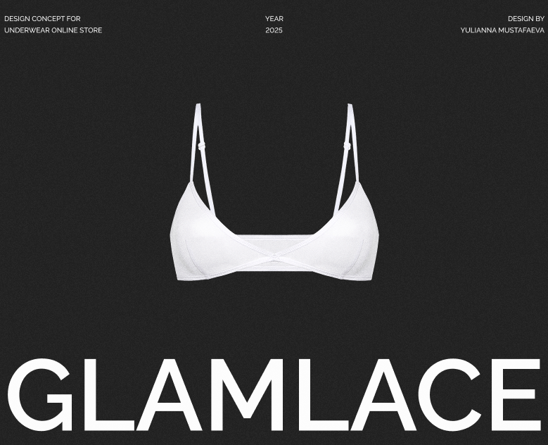 Online store Glamlace — Интерфейсы на Dprofile