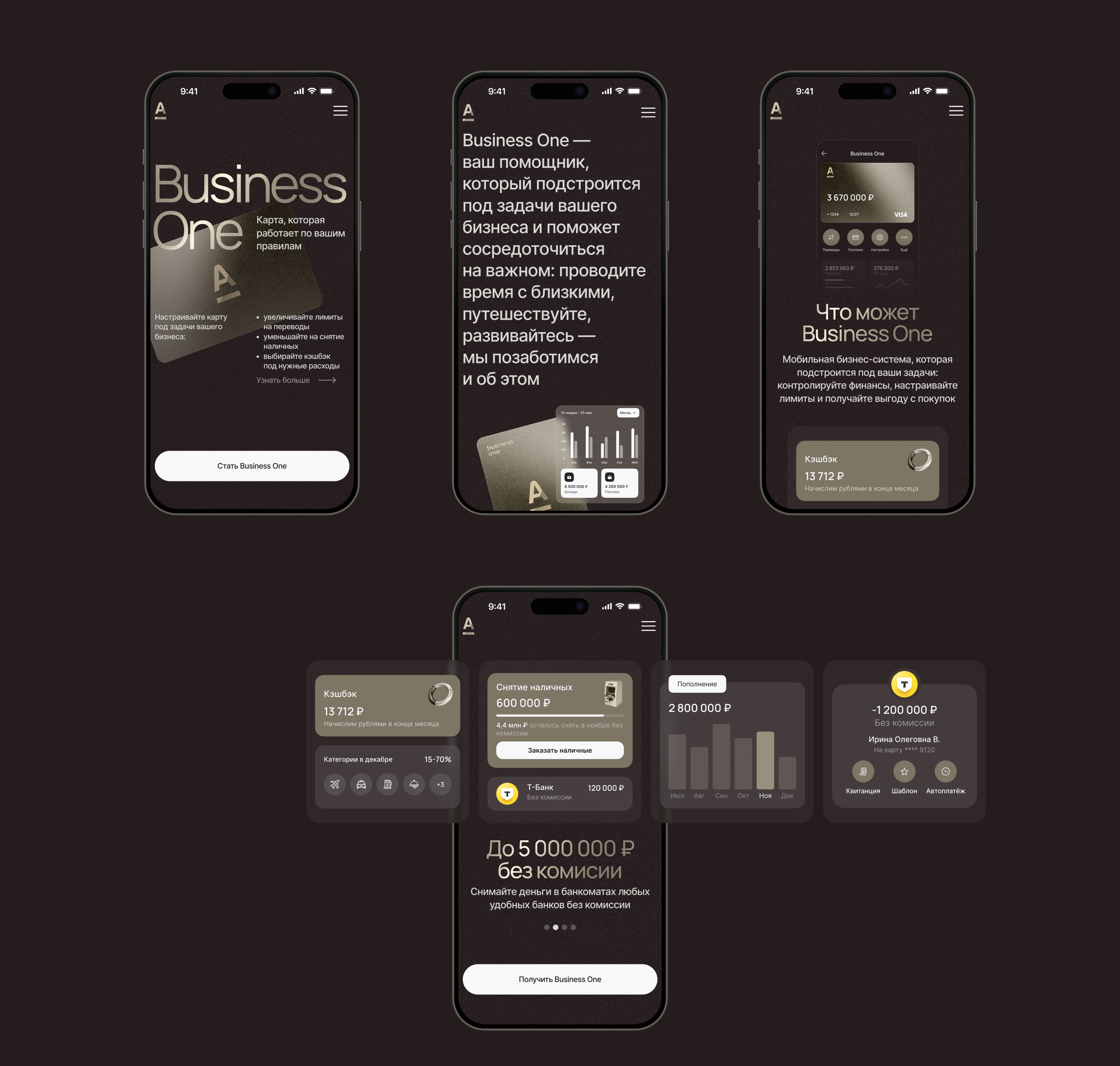 Business One — Landing Page — Изображение №5 — Интерфейсы на Dprofile