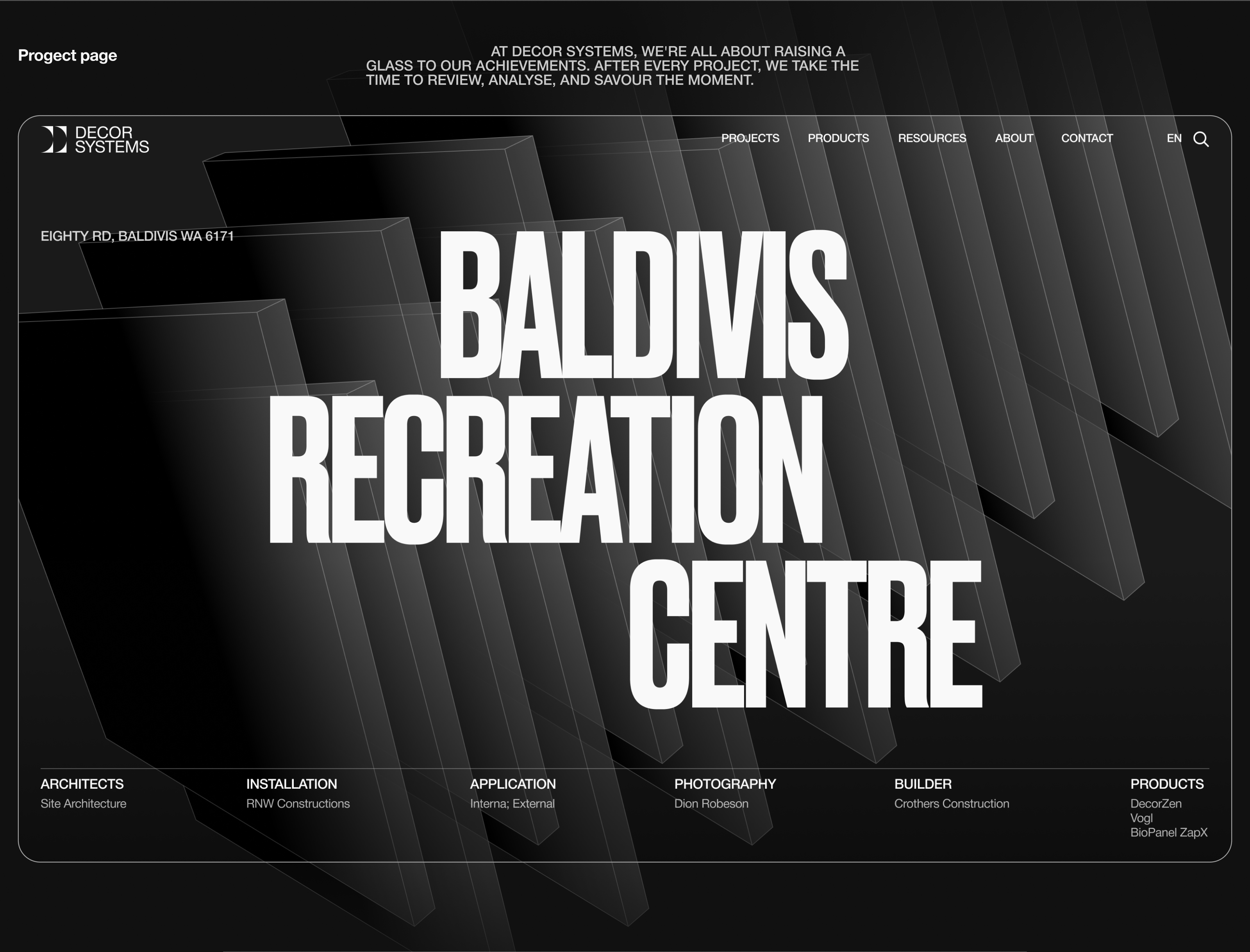 DECOR SYSTEMS | CORPORATE WEBSITE REDESIGN — Изображение №7 — Интерфейсы, Графика на Dprofile