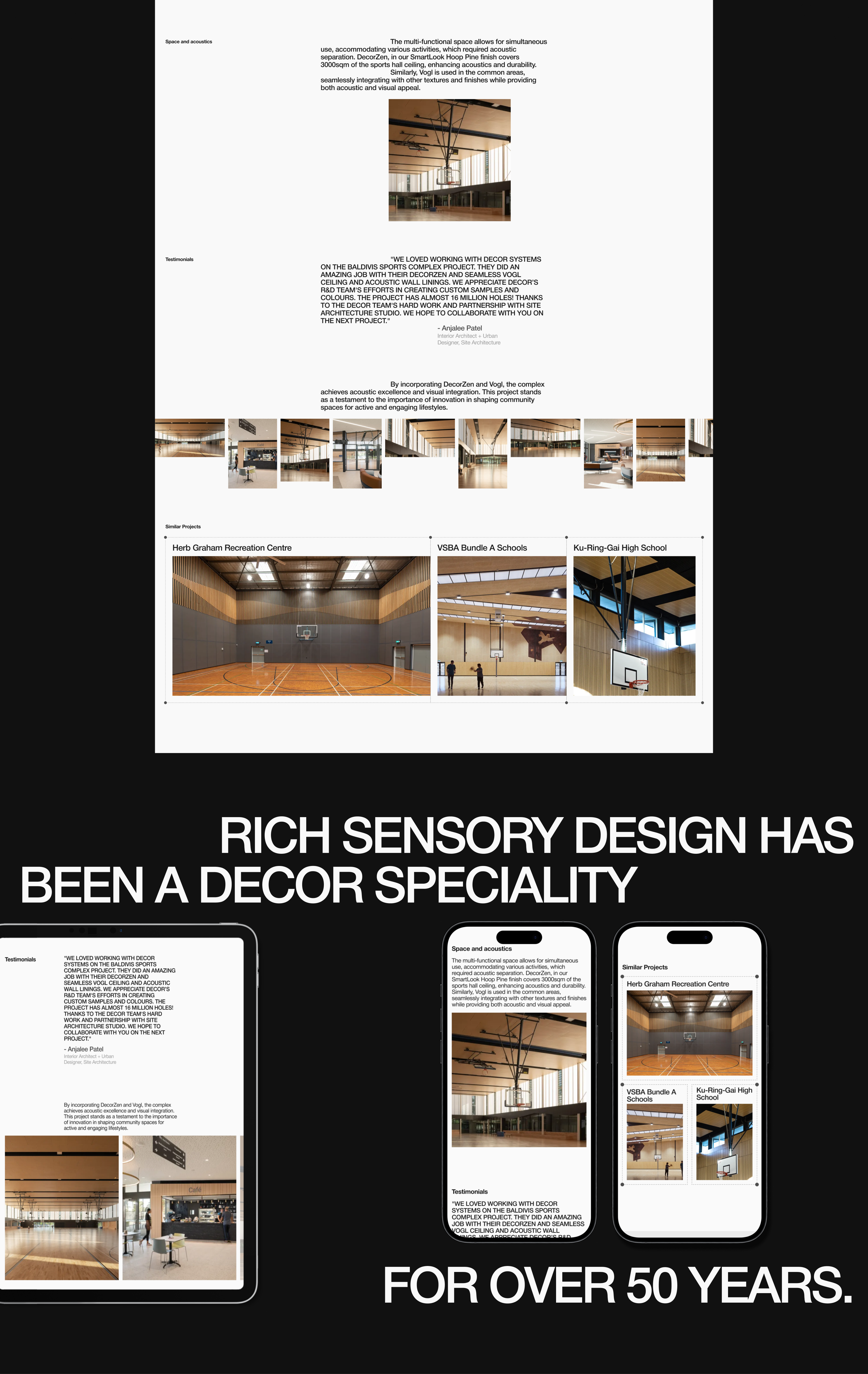 DECOR SYSTEMS | CORPORATE WEBSITE REDESIGN — Изображение №8 — Интерфейсы, Графика на Dprofile