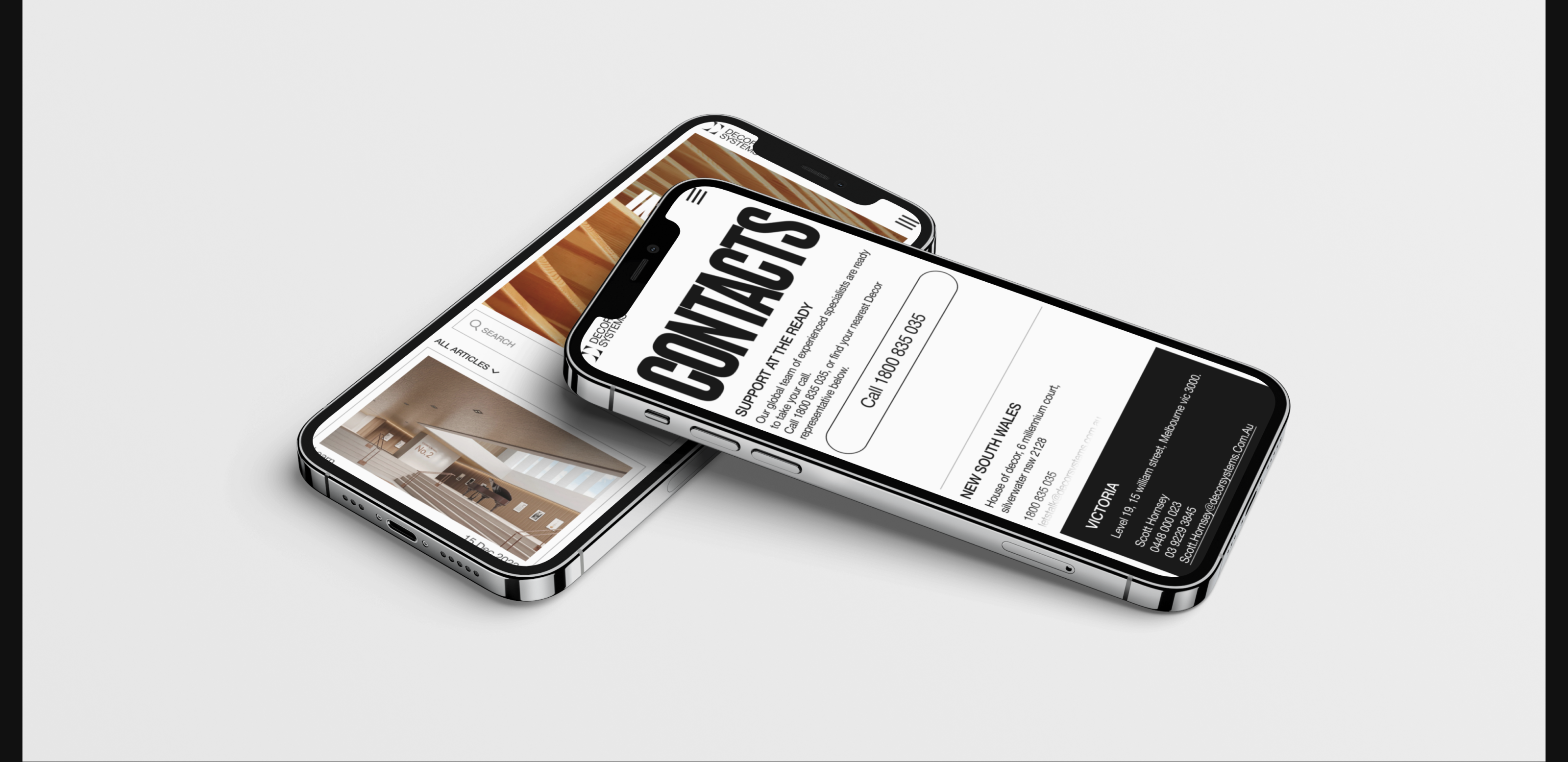 DECOR SYSTEMS | CORPORATE WEBSITE REDESIGN — Изображение №11 — Интерфейсы, Графика на Dprofile