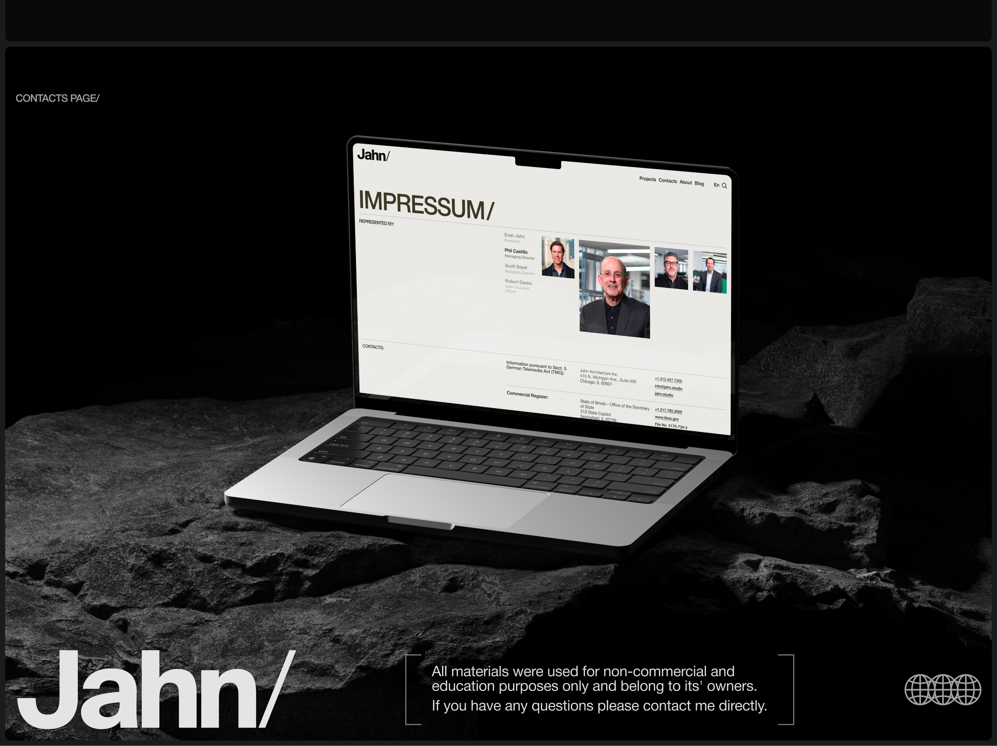 Jahn/ — Изображение №11 — Интерфейсы, Брендинг на Dprofile