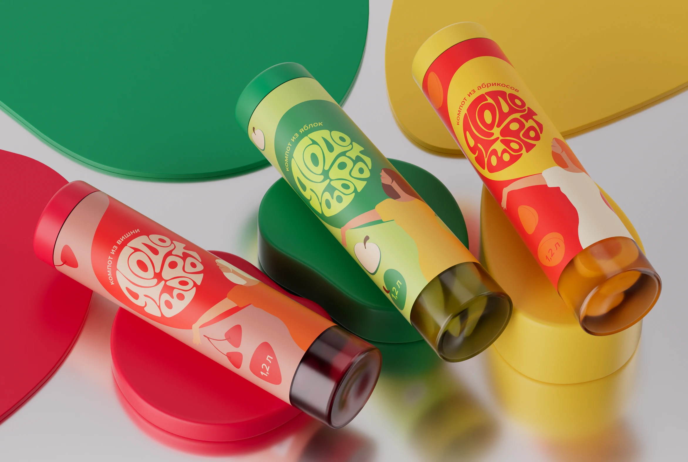 Ягодоворот. Разработка бренда | Логотип | Упаковка — Изображение №4 — Интерфейсы, Брендинг на Dprofile