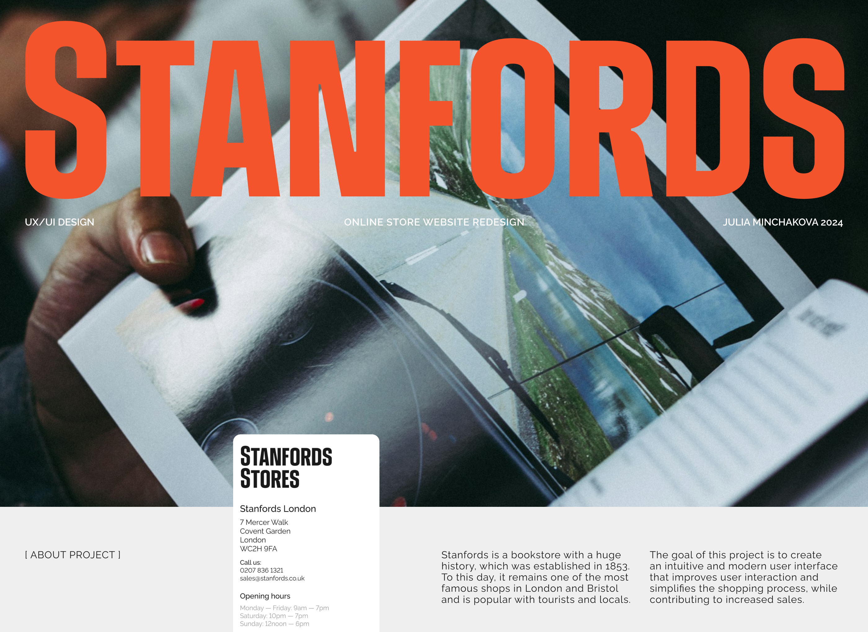 STANFORDS | Online store website redesign — Изображение №1 — Интерфейсы на Dprofile