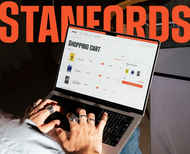 STANFORDS | Online store website redesign — Интерфейсы на Dprofile