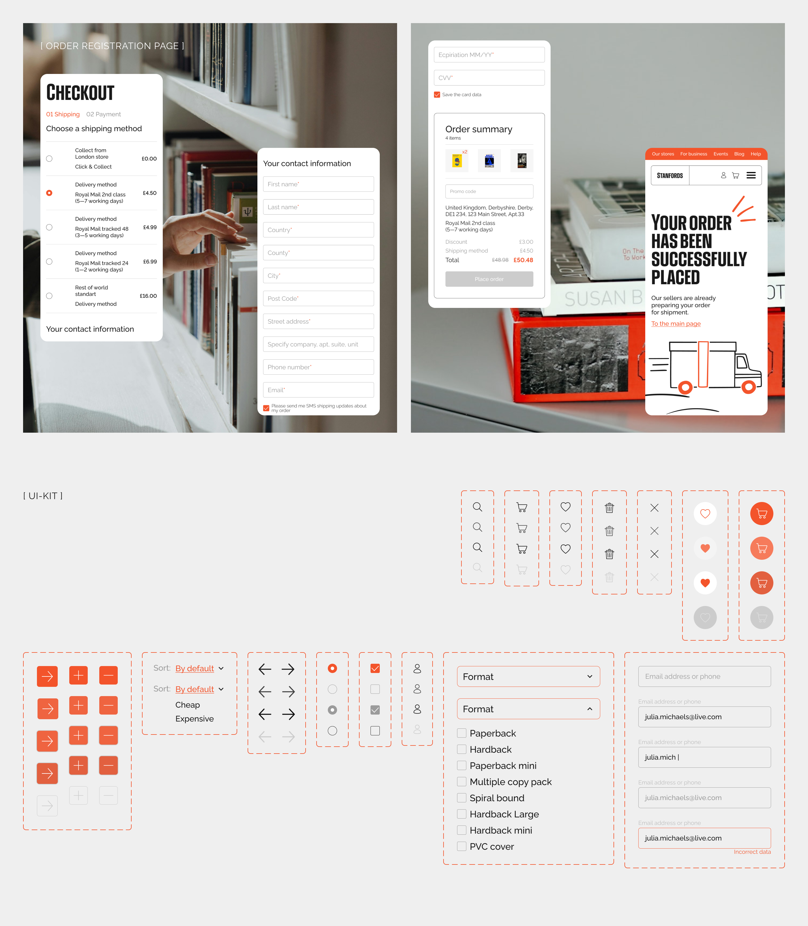 STANFORDS | Online store website redesign — Изображение №9 — Интерфейсы на Dprofile