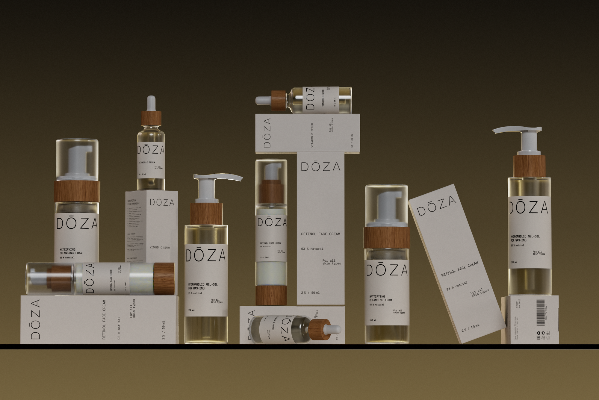 DOZA cosmetics — Изображение №18 — Брендинг, Графика на Dprofile