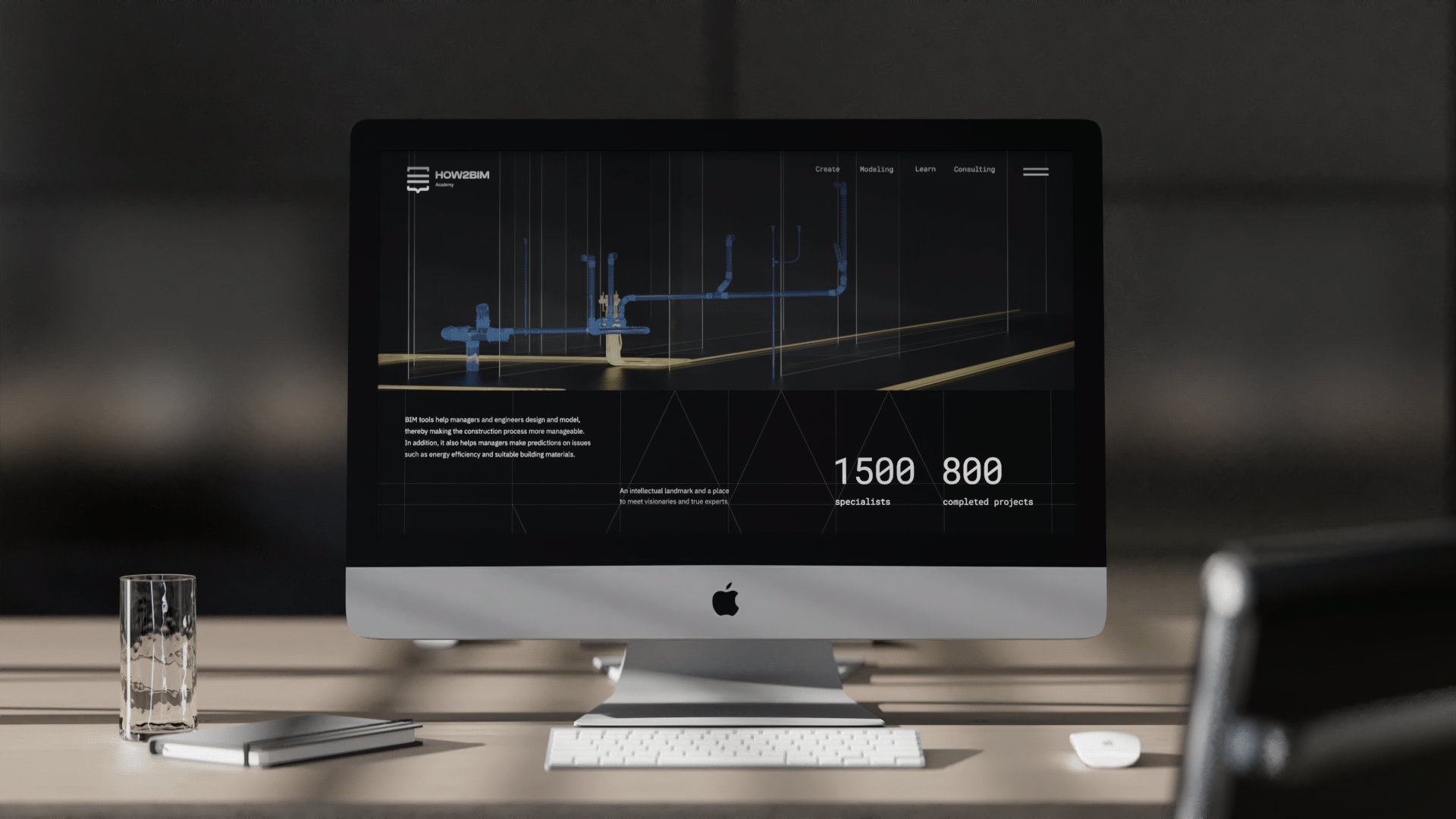 HOW2BIM Brand identity — Изображение №4 — Брендинг, Графика на Dprofile