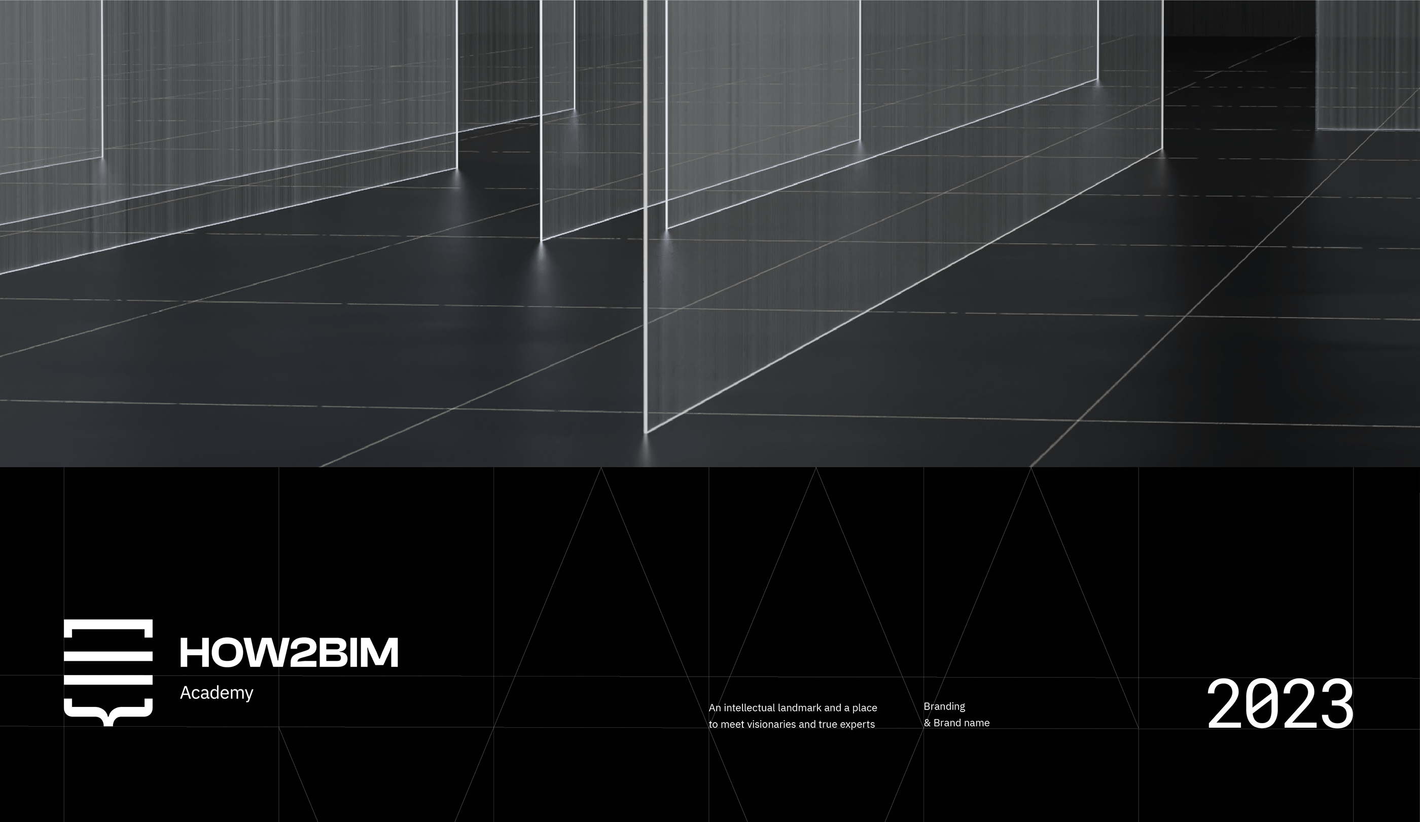 HOW2BIM Brand identity — Изображение №1 — Брендинг, Графика на Dprofile