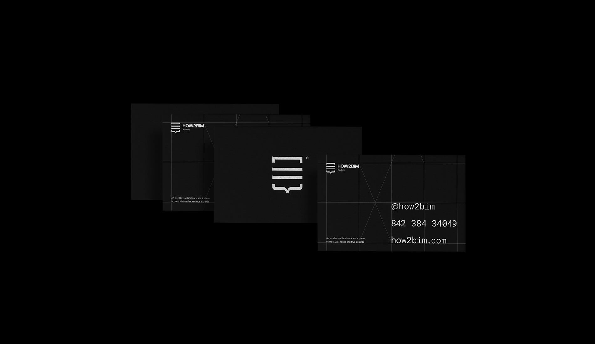HOW2BIM Brand identity — Изображение №3 — Брендинг, Графика на Dprofile