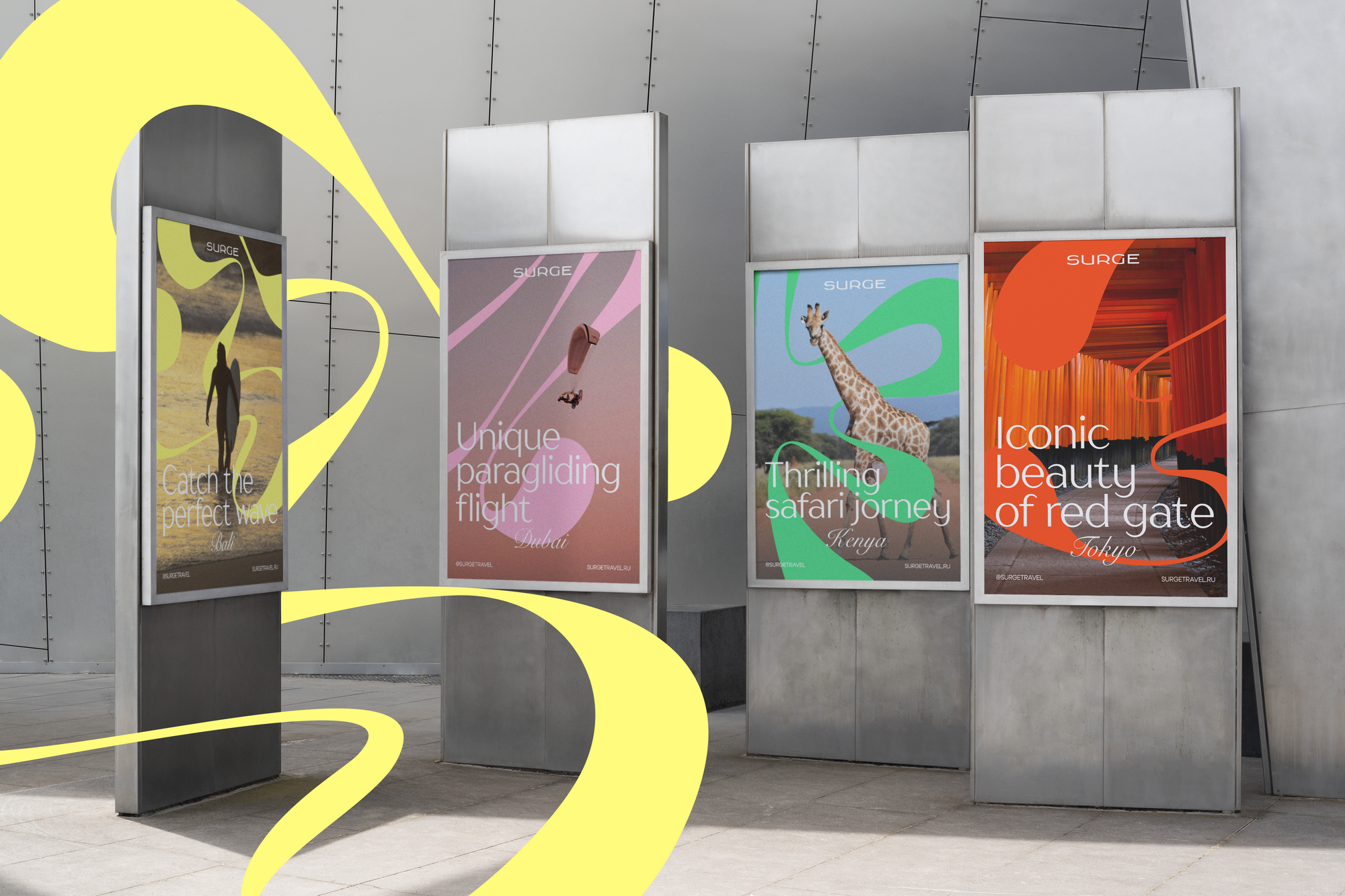 SURGE — Изображение №10 — Брендинг, Графика на Dprofile