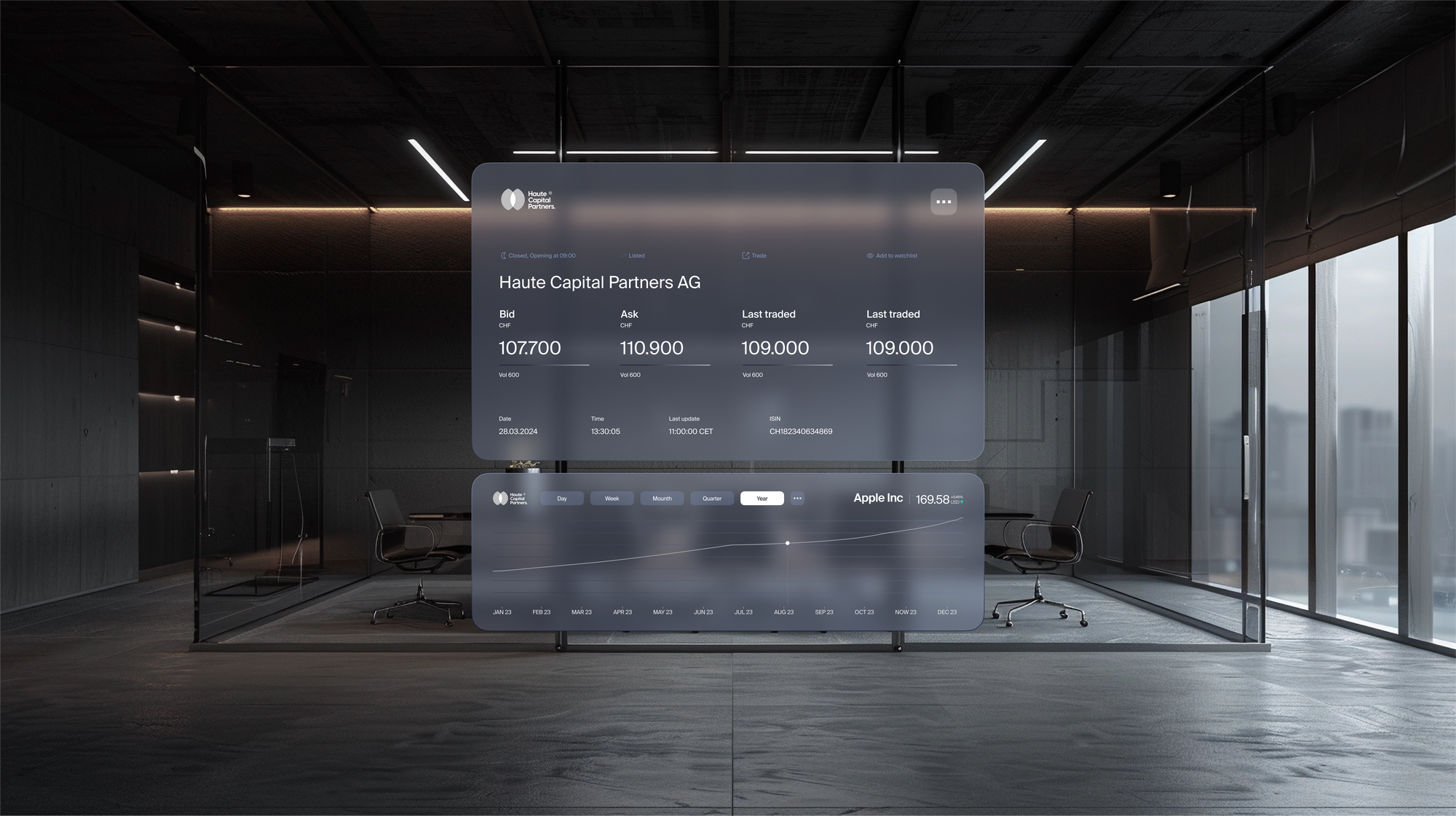 Haute Capital Partners — Изображение №5 — Брендинг, Графика на Dprofile