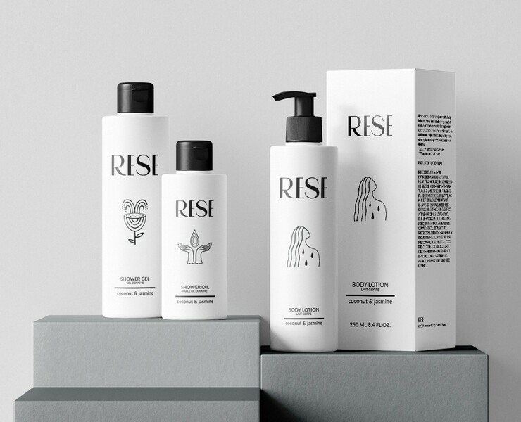 RESE cosmetic — Брендинг на Dprofile