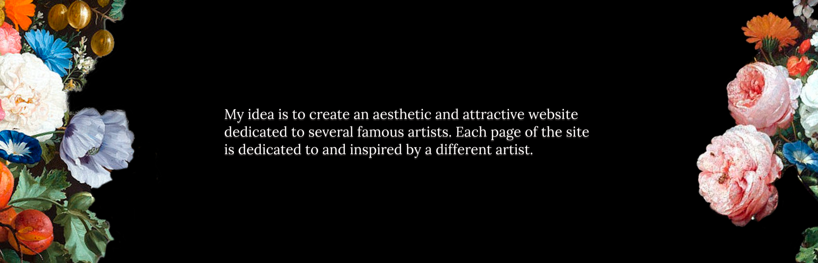 Jan Davidszoon de Heem website design — Изображение №4 — Интерфейсы, Иллюстрация на Dprofile