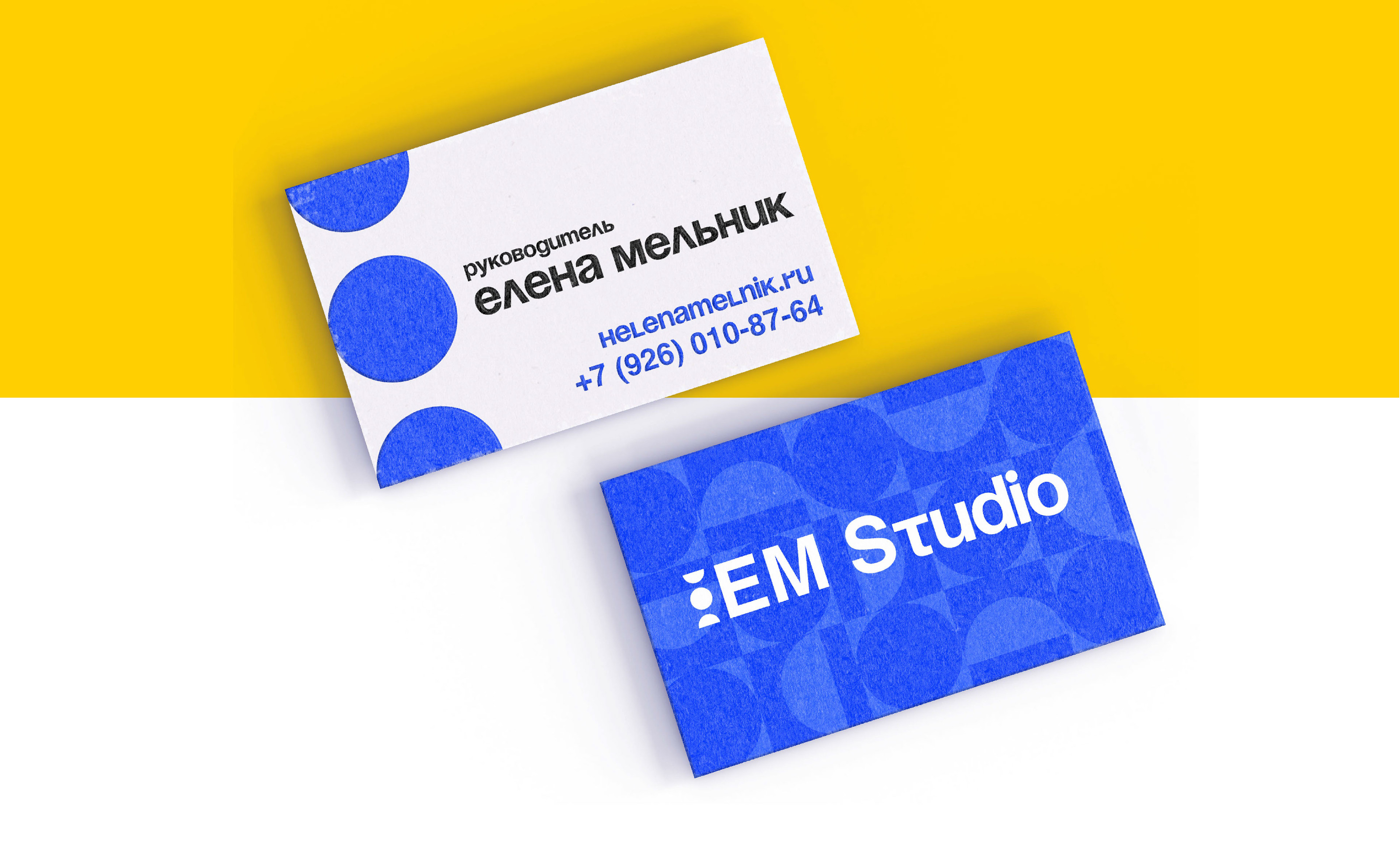 Ребрендинг компании "EM Studio" — Изображение №4 — Брендинг, Графика на Dprofile