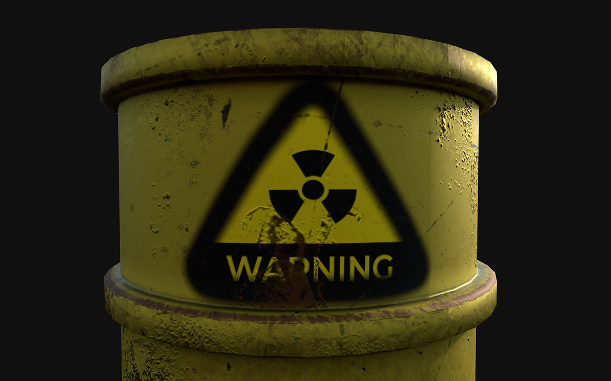 barrel with a dangerous substance. — Изображение №2 — Графика, 3D на Dprofile
