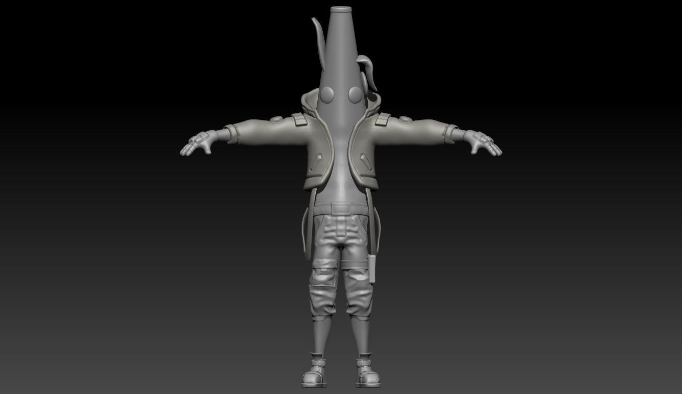 banana CyberPeely — Изображение №1 — Иллюстрация, 3D на Dprofile