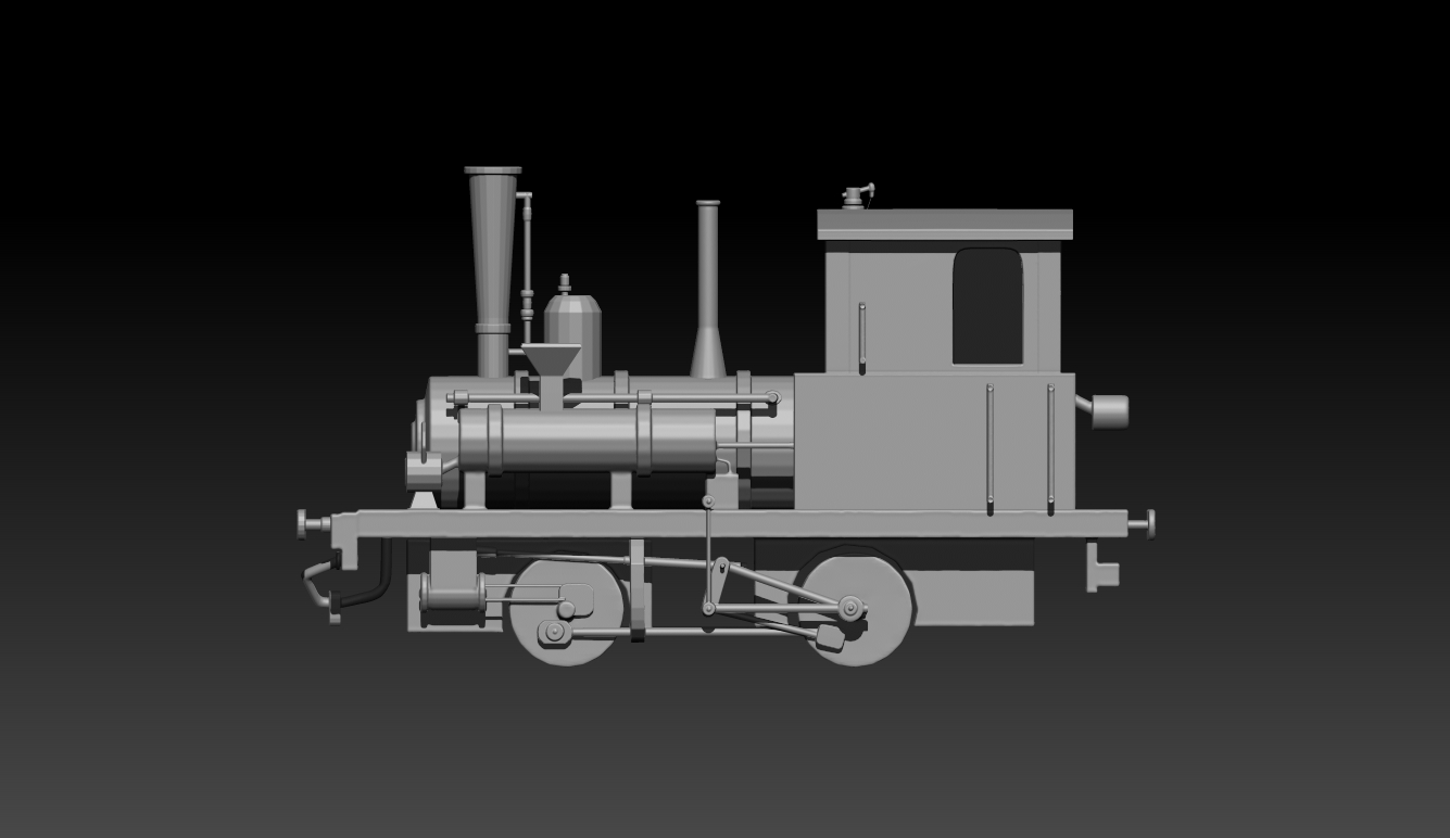 Паровозик/train — Изображение №2 — Иллюстрация, 3D на Dprofile
