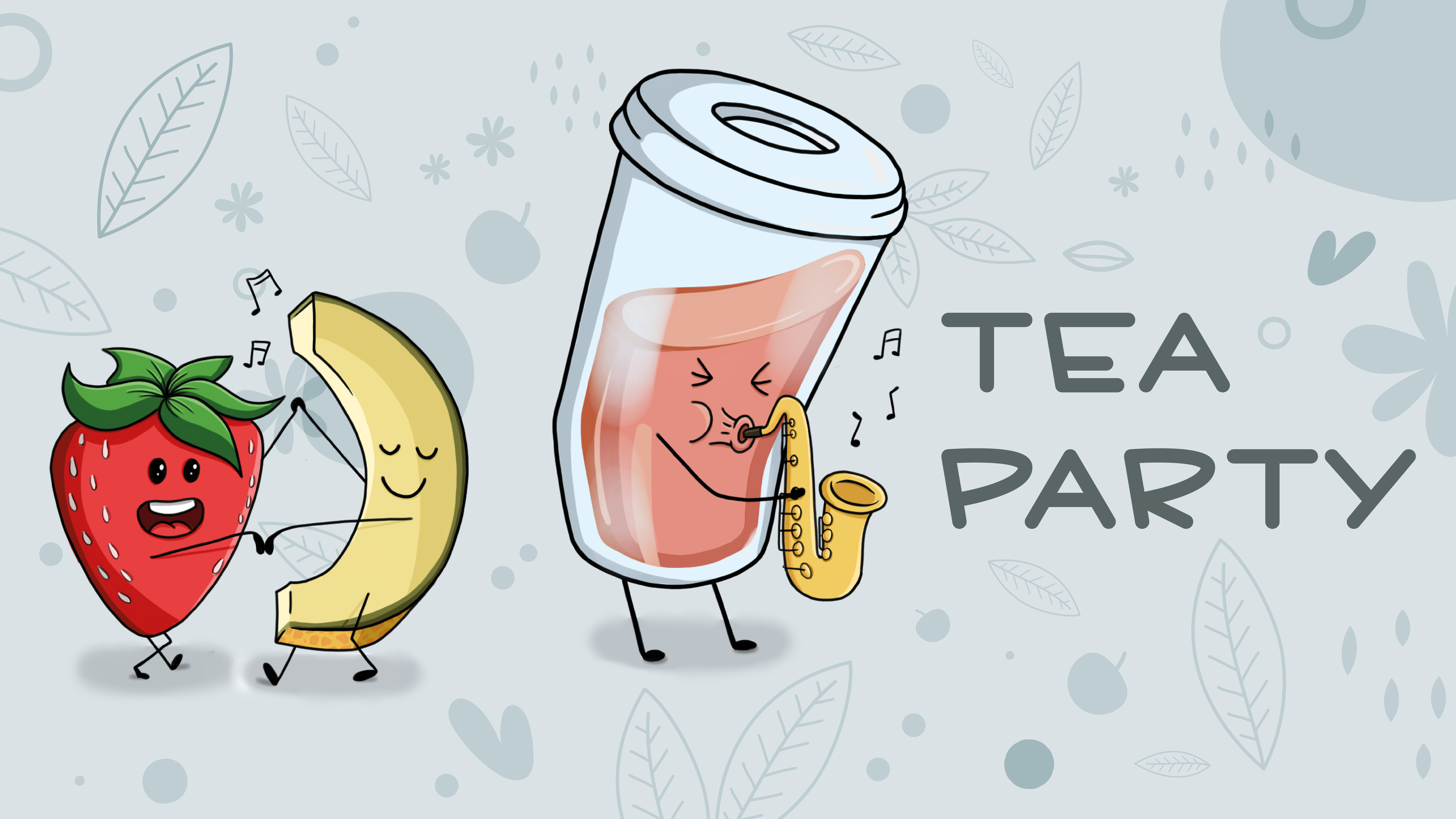 TEA PARTY — Изображение №1 — Брендинг, Иллюстрация на Dprofile
