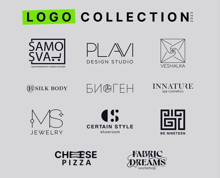 Logo collection 2023 — Брендинг на Dprofile