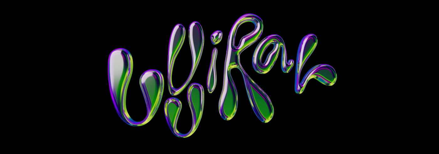 vvviral agency | 3d-лого — Изображение №13 — Брендинг, 3D на Dprofile