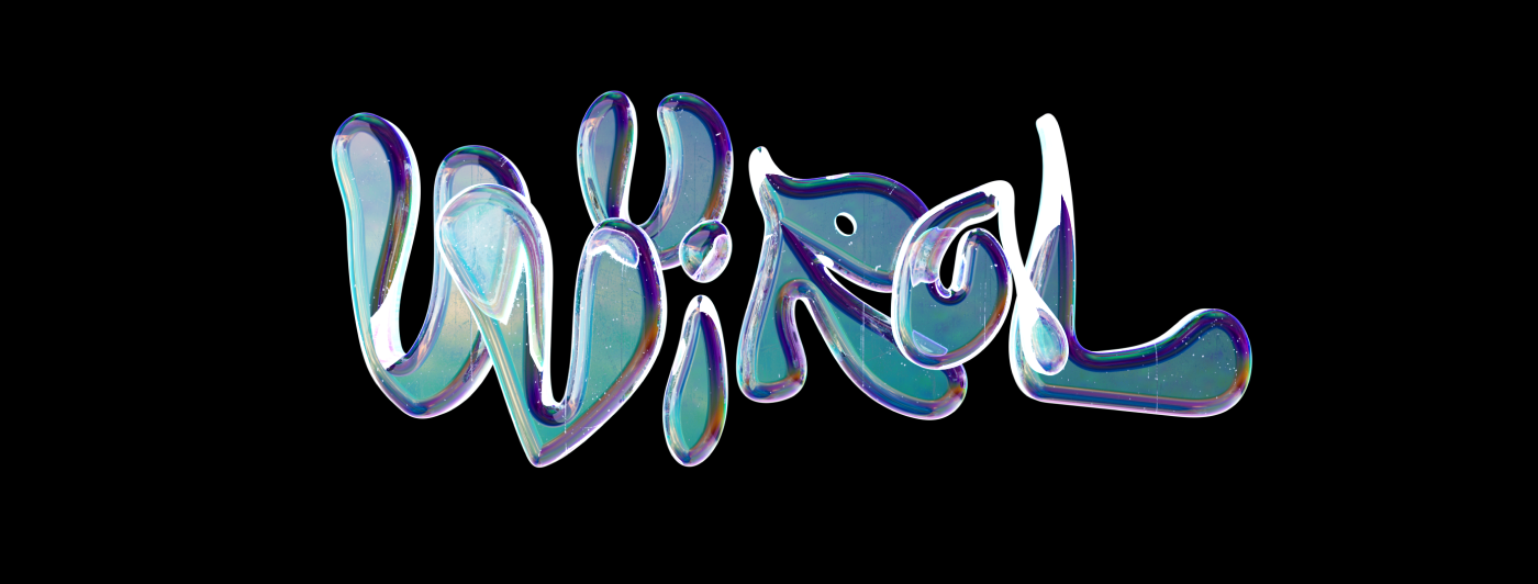 vvviral agency | 3d-лого — Изображение №11 — Брендинг, 3D на Dprofile