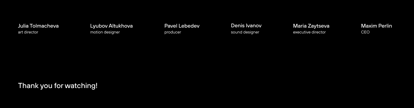 Blacklight creative agency | Showreel 2022 — Изображение №8 — Брендинг, Анимация на Dprofile