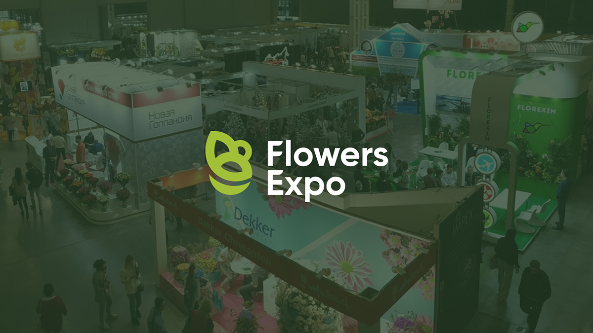 Flowers Expo | logotype — Изображение №2 — Брендинг на Dprofile