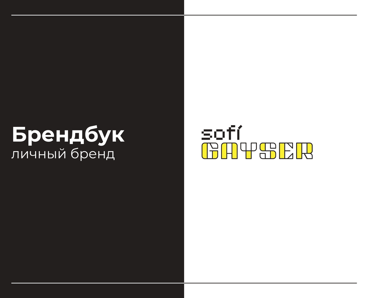 Брендбук. Лого для личного бренда — Брендинг на Dprofile