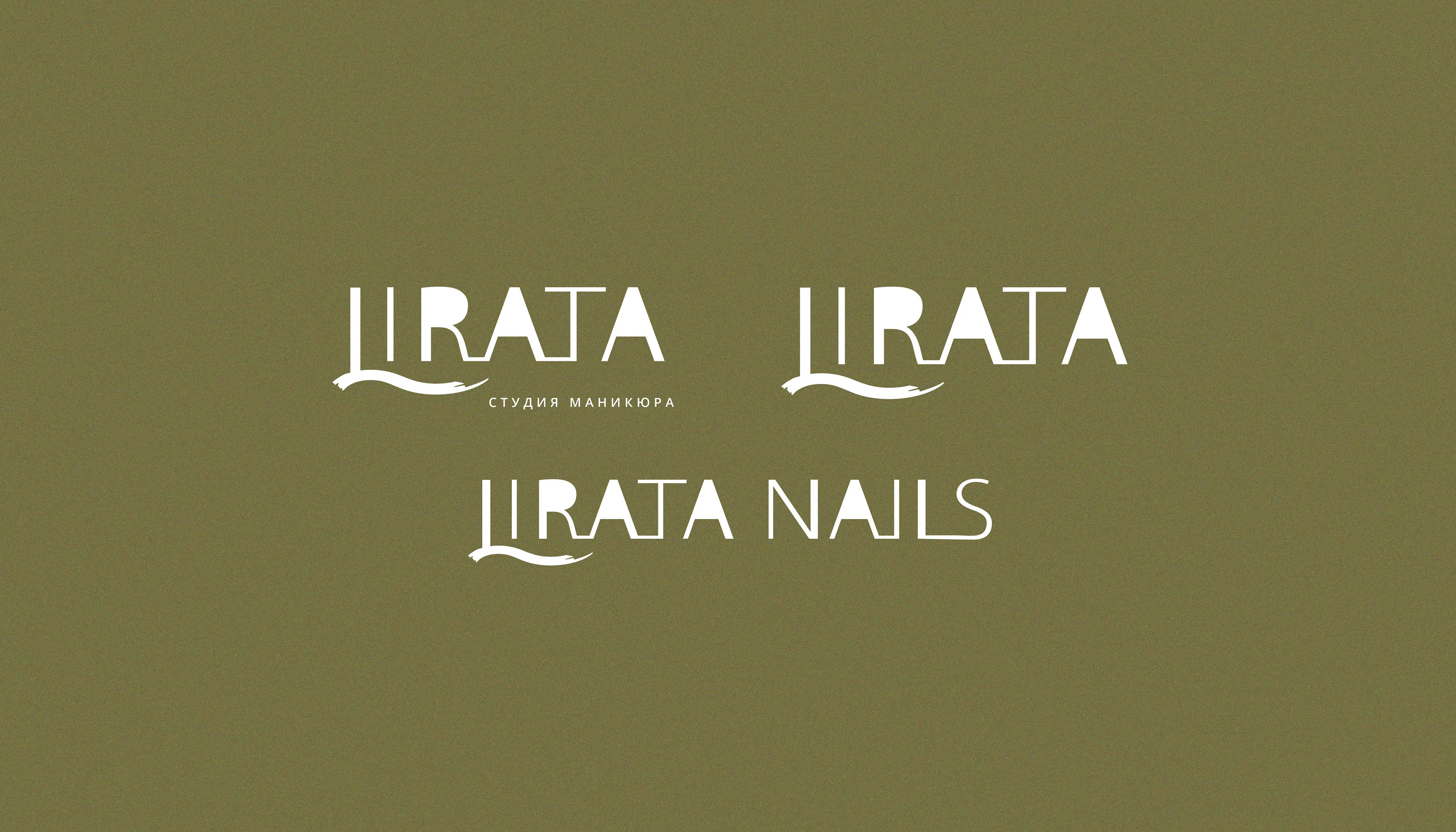 Разработка логотипа и стиля для  ногтевой студии LIRATA. — Изображение №9 — Брендинг на Dprofile