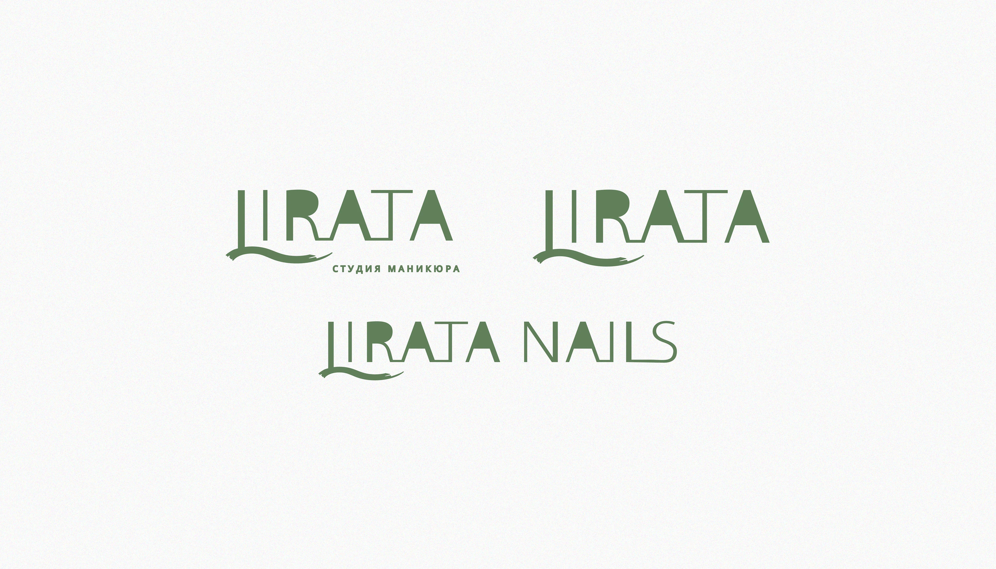 Разработка логотипа и стиля для  ногтевой студии LIRATA. — Изображение №7 — Брендинг на Dprofile