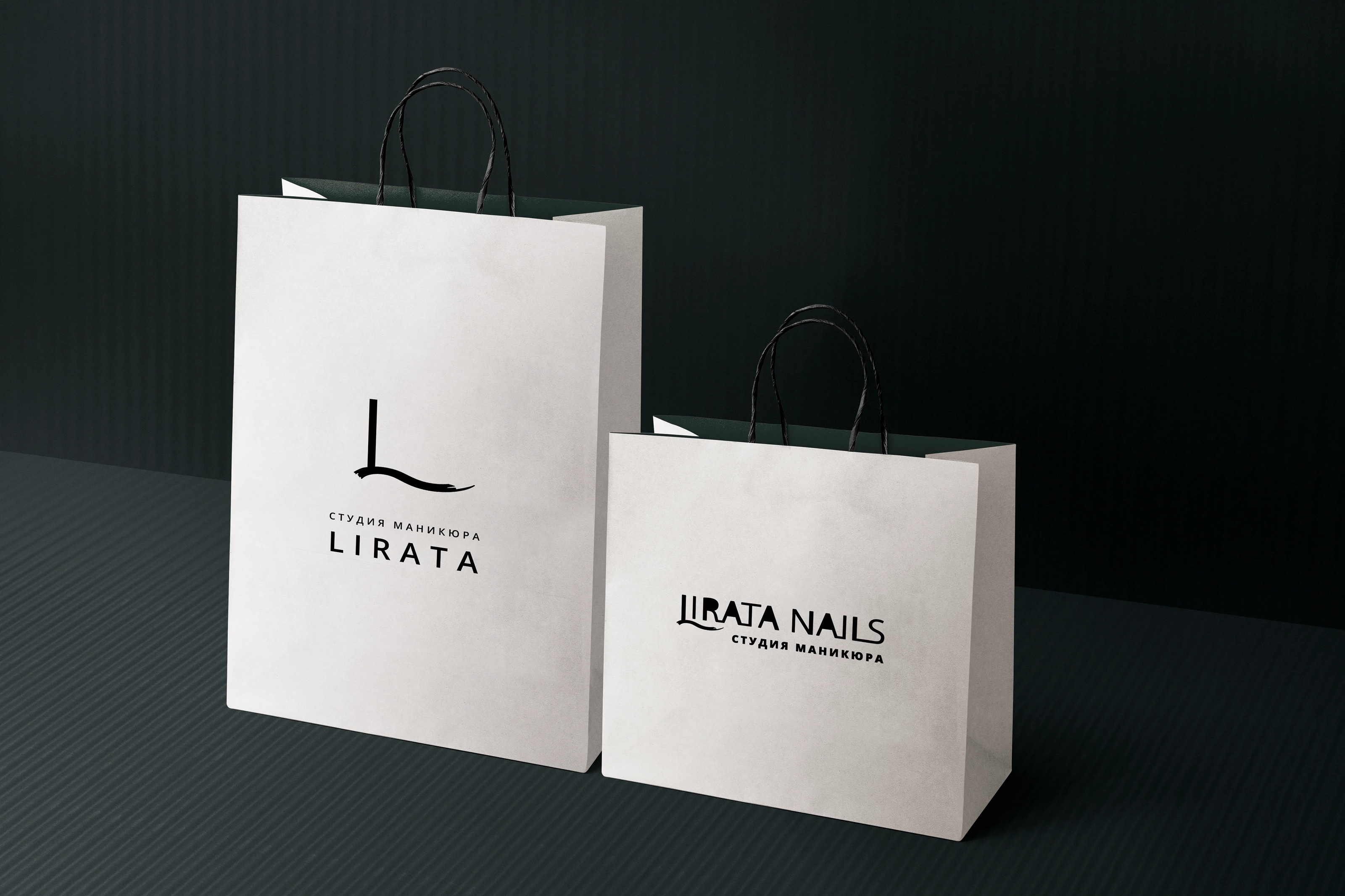 Разработка логотипа и стиля для  ногтевой студии LIRATA. — Изображение №23 — Брендинг на Dprofile