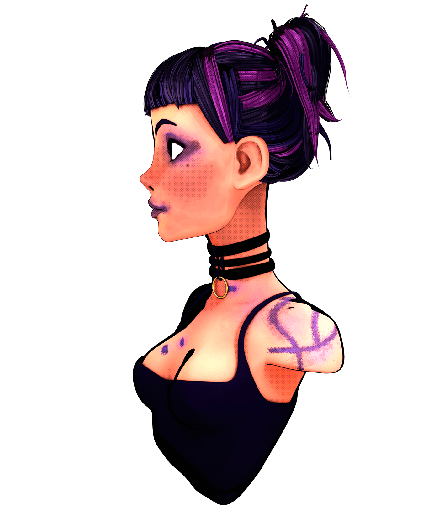 Blender 3D - Sculpting 2 — Изображение №4 — Иллюстрация, 3D на Dprofile