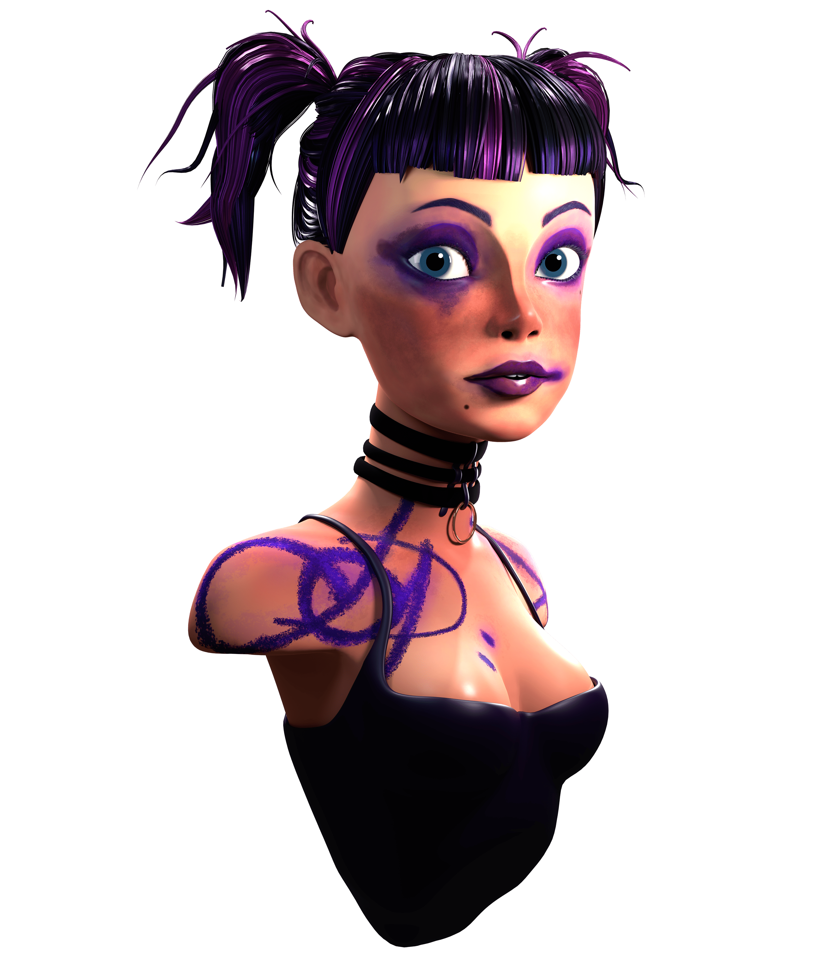 Blender 3D - Sculpting 2 — Изображение №3 — Иллюстрация, 3D на Dprofile