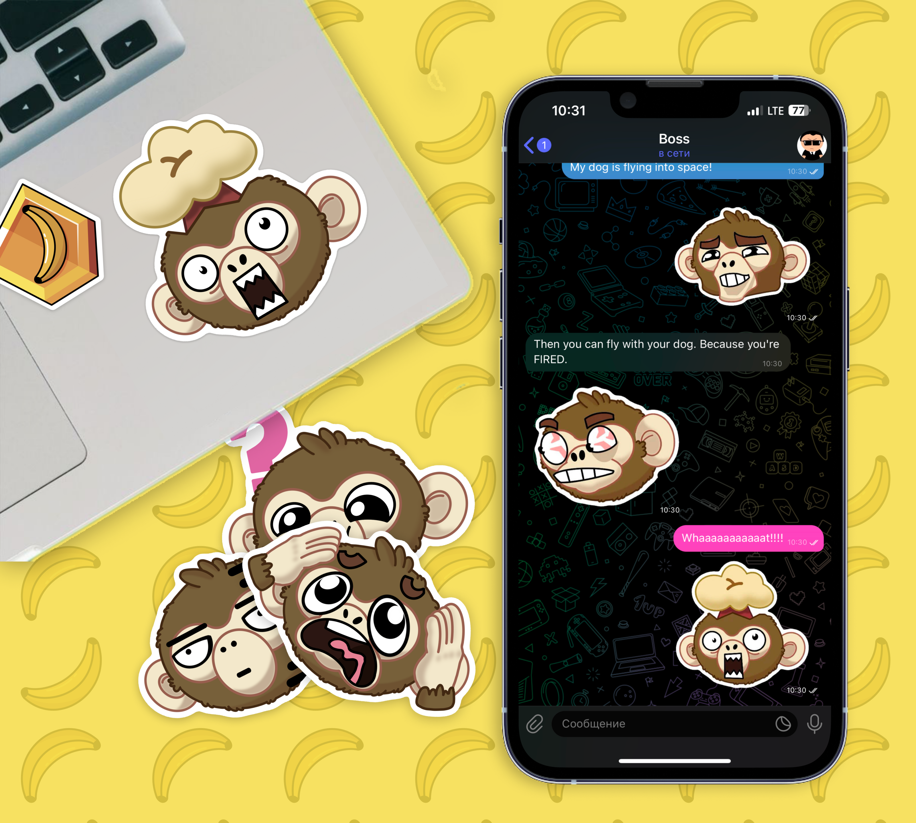 RevoLUTION sticker pack — Изображение №4 — Иллюстрация, Графика на Dprofile