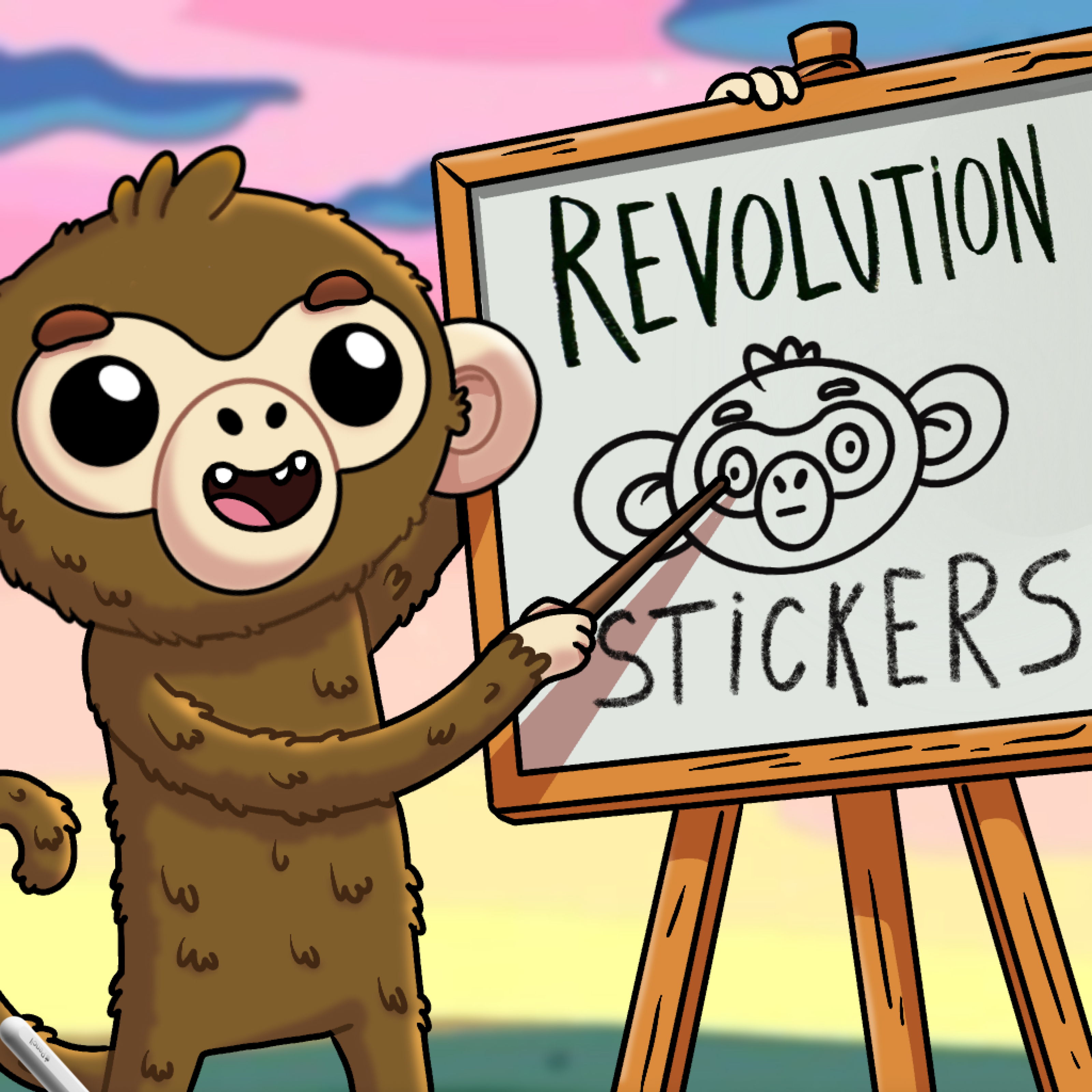 RevoLUTION sticker pack — Изображение №1 — Иллюстрация, Графика на Dprofile