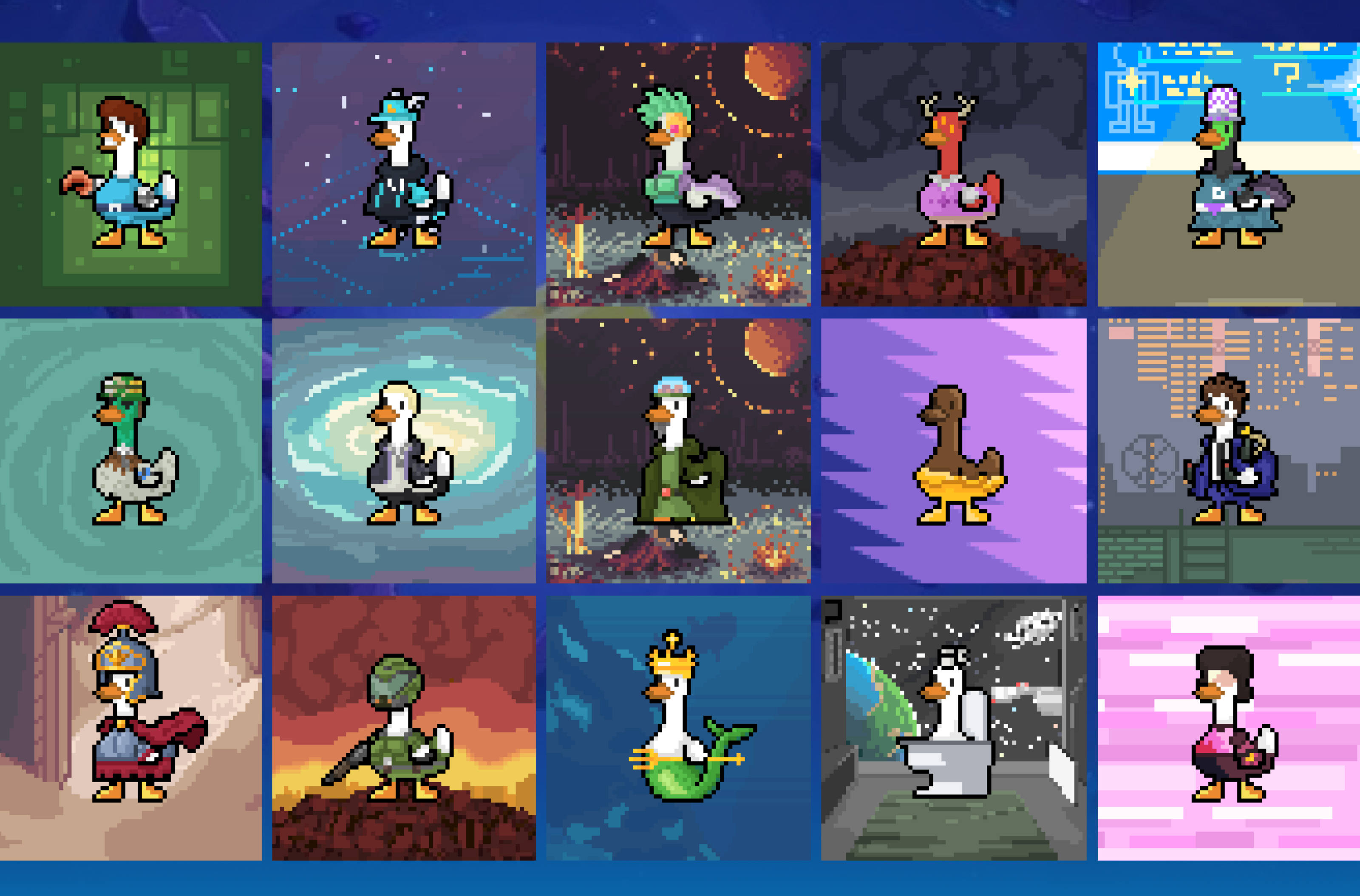 MeMe Ducks NFT — Изображение №4 — Иллюстрация, Графика на Dprofile