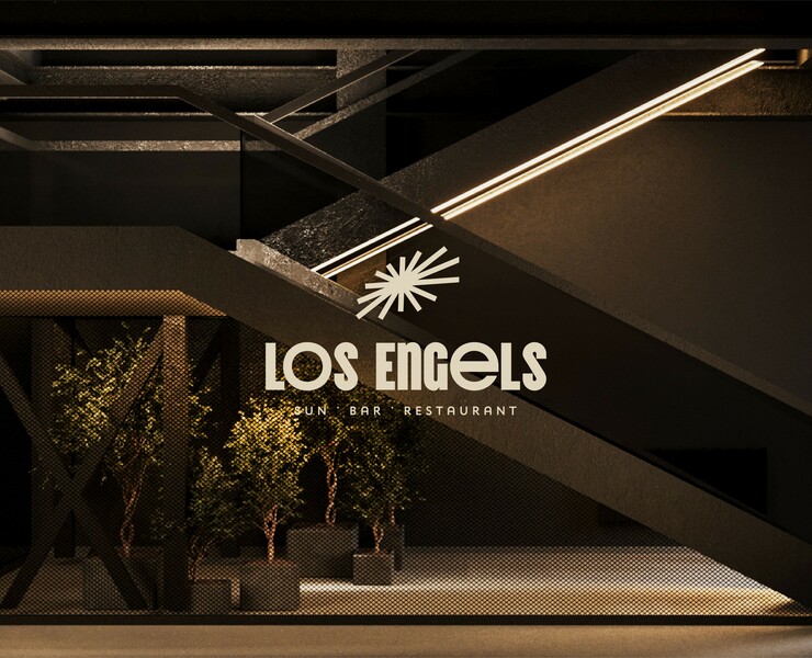 Los Engels. Interior design & Identity на Dprofile