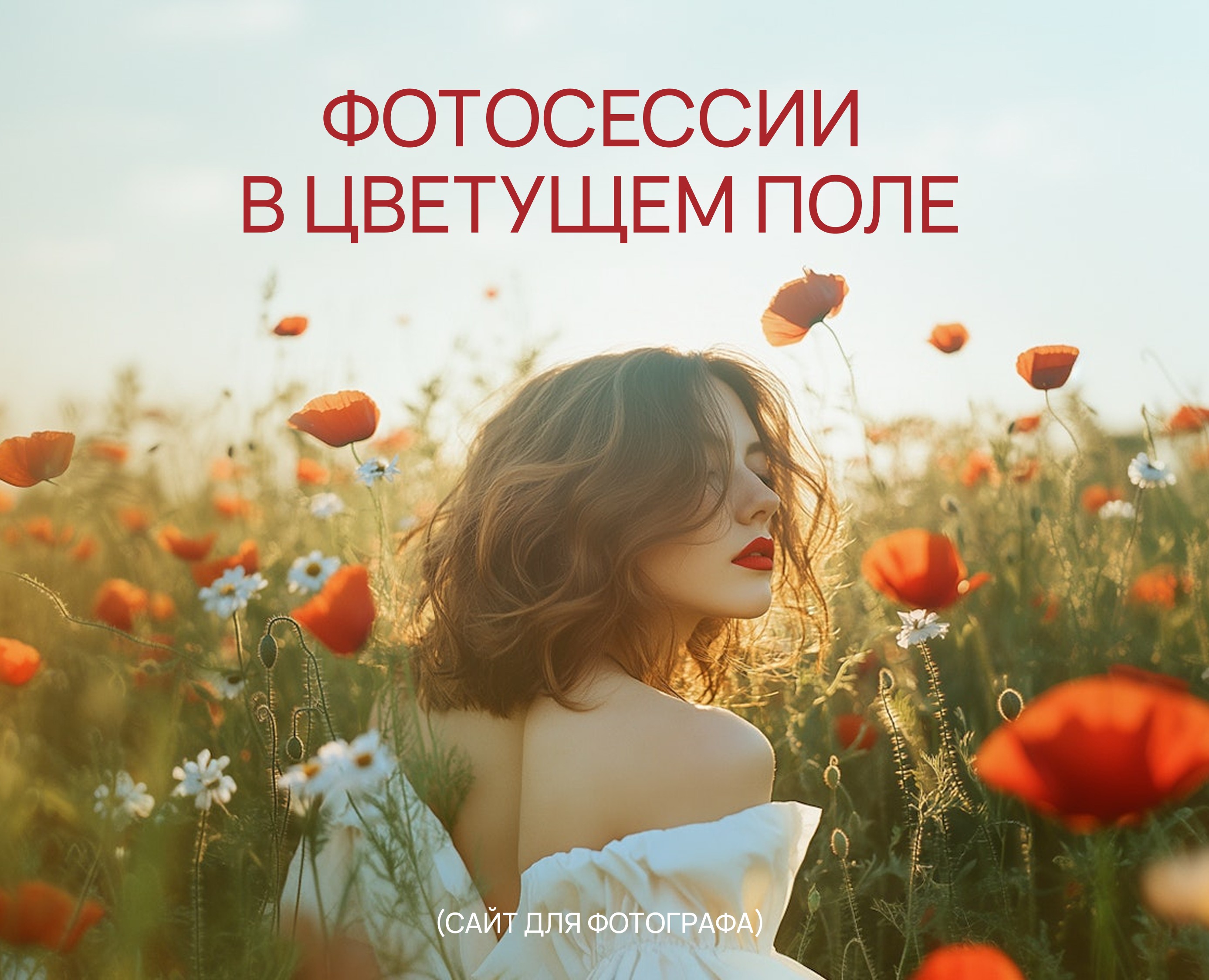 Landing Page for the photographer — Интерфейсы на Dprofile