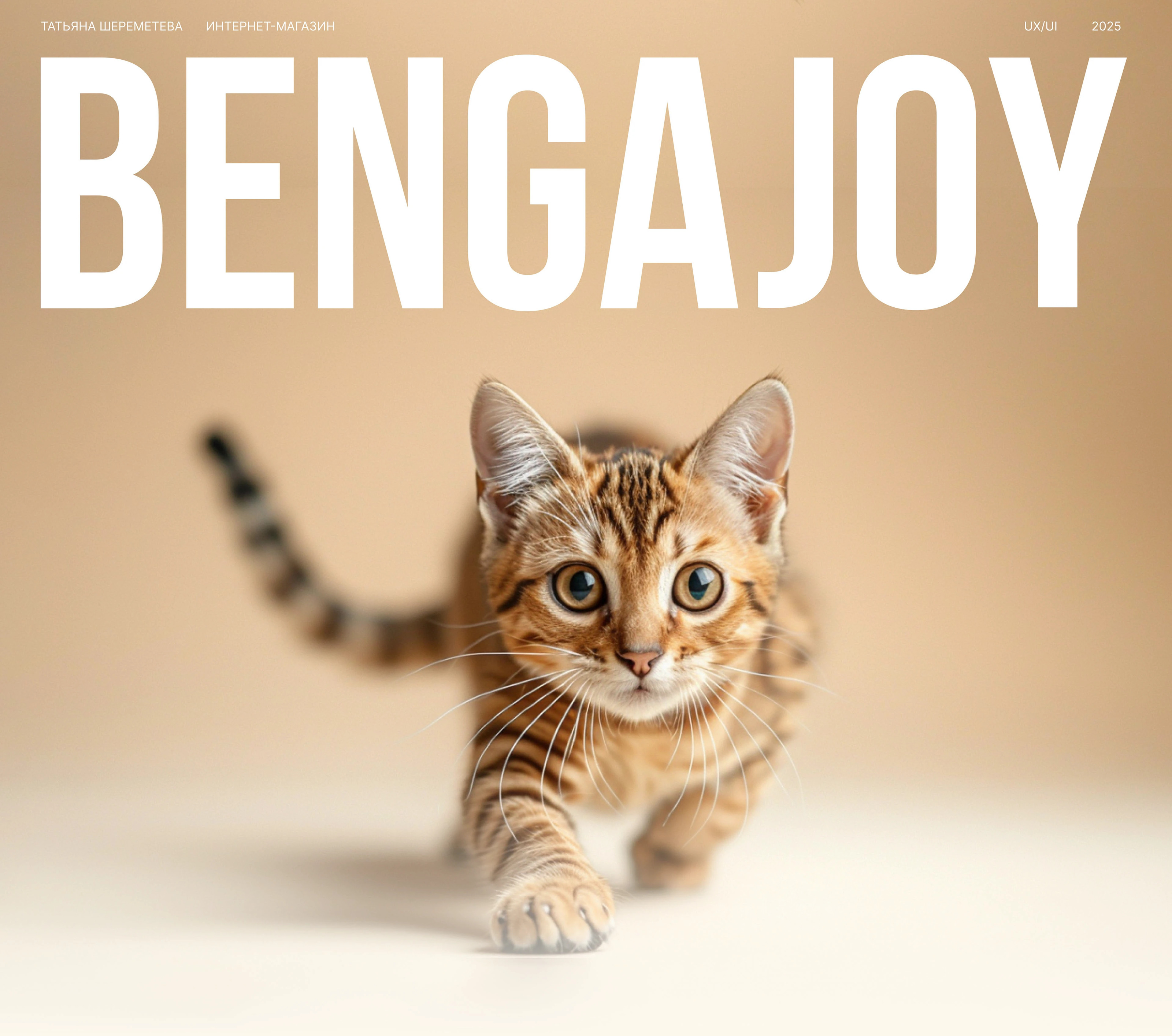 Интернет магазин для бренда Benga Joy — Изображение №1 — Интерфейсы на Dprofile