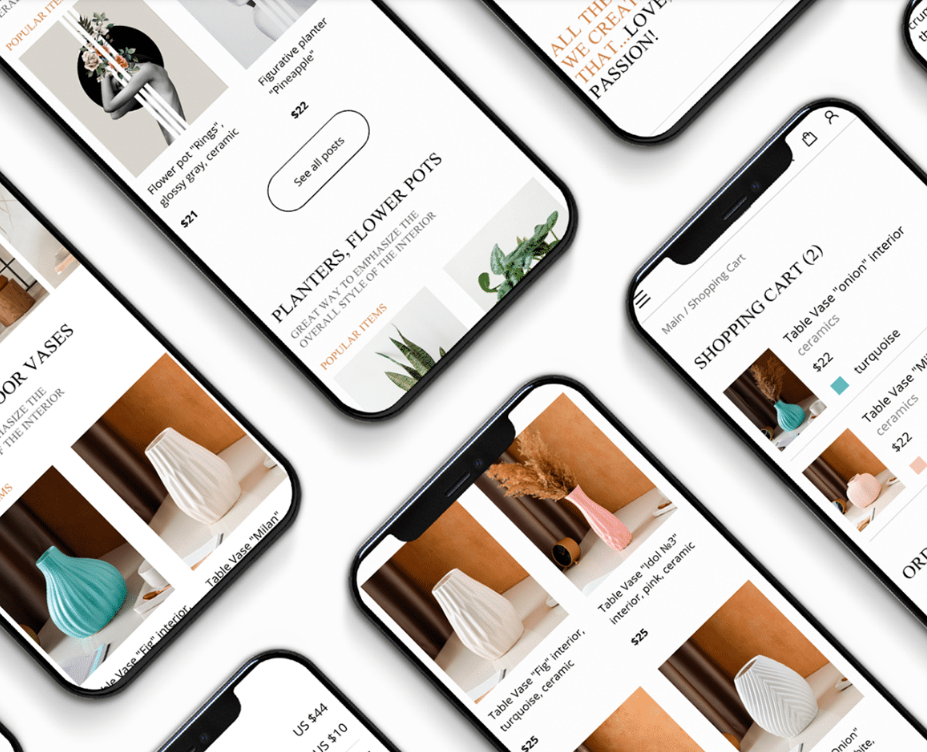 Website SimaLAND — Интерфейсы на Dprofile