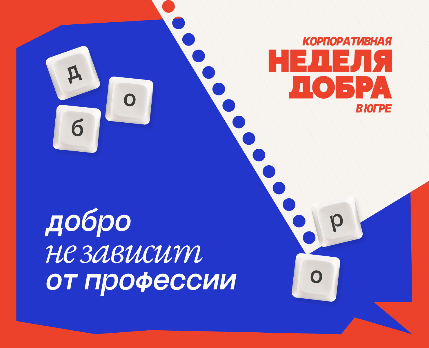 Корпоративная Неделя Добра в Югре на Dprofile