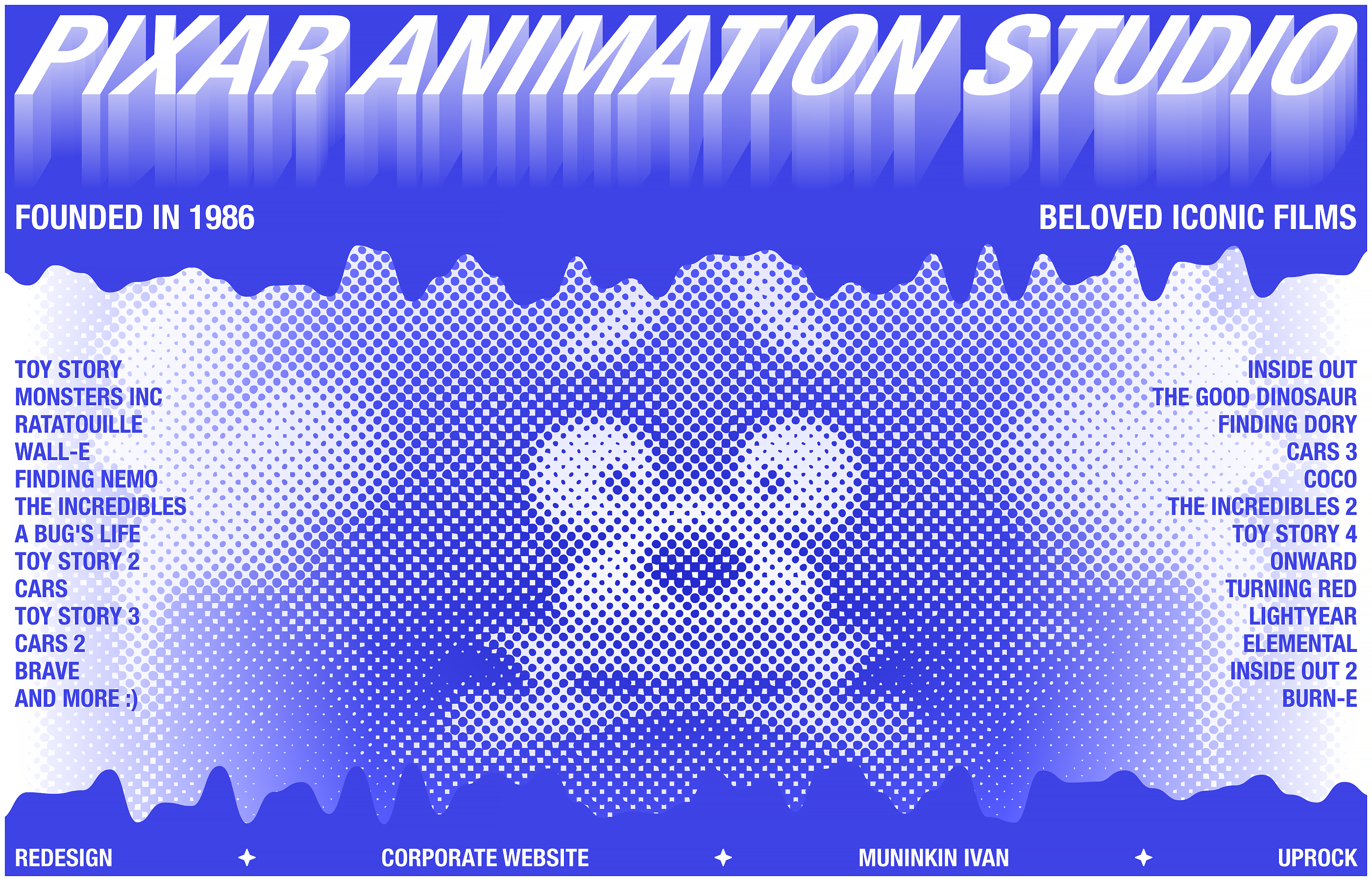 PIXAR | CORPORATE WEB-SITE REDESIGN — Изображение №1 — Интерфейсы, Брендинг на Dprofile