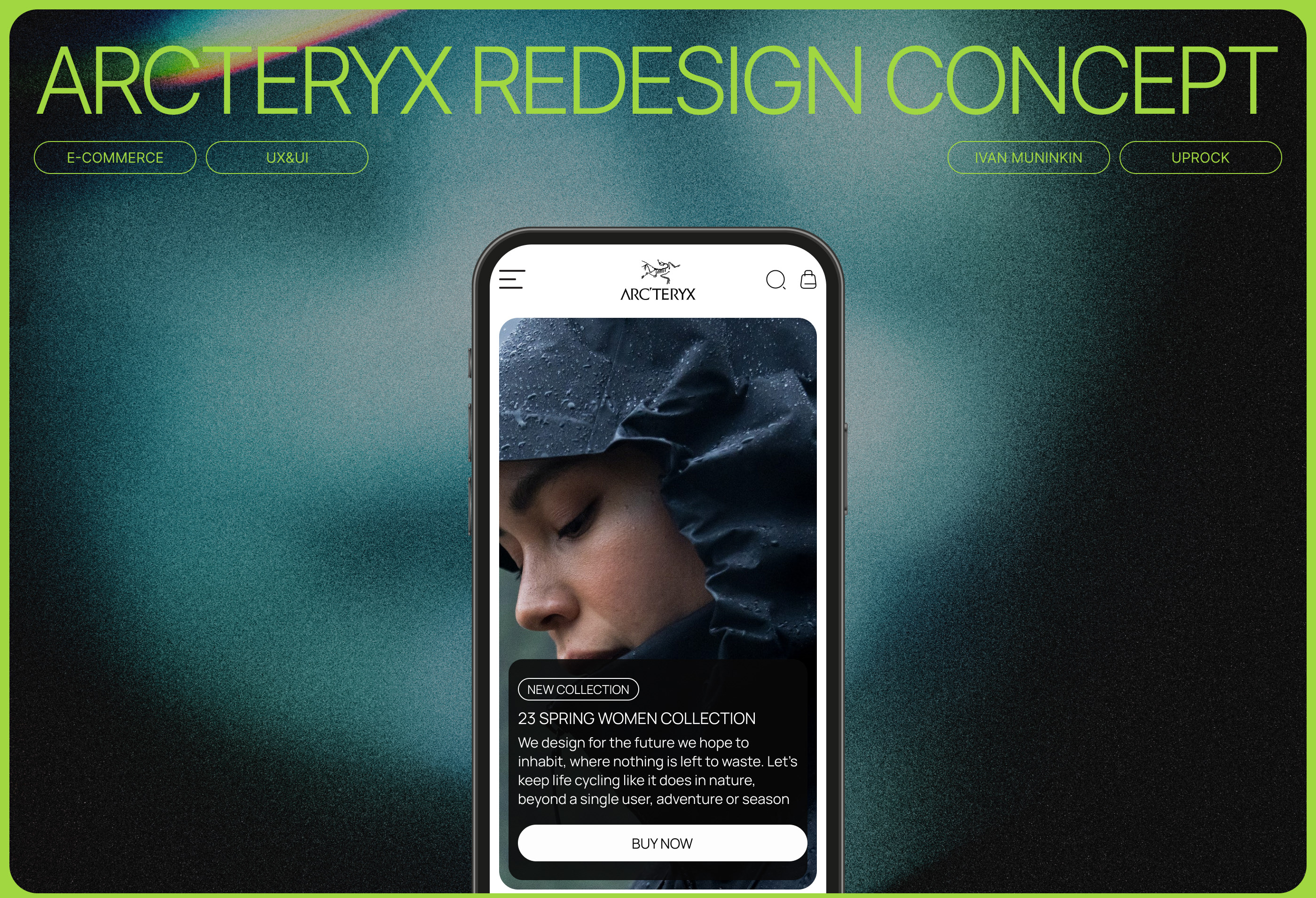 ARC'TERYX l E-commerce redesign — Изображение №1 — Интерфейсы на Dprofile