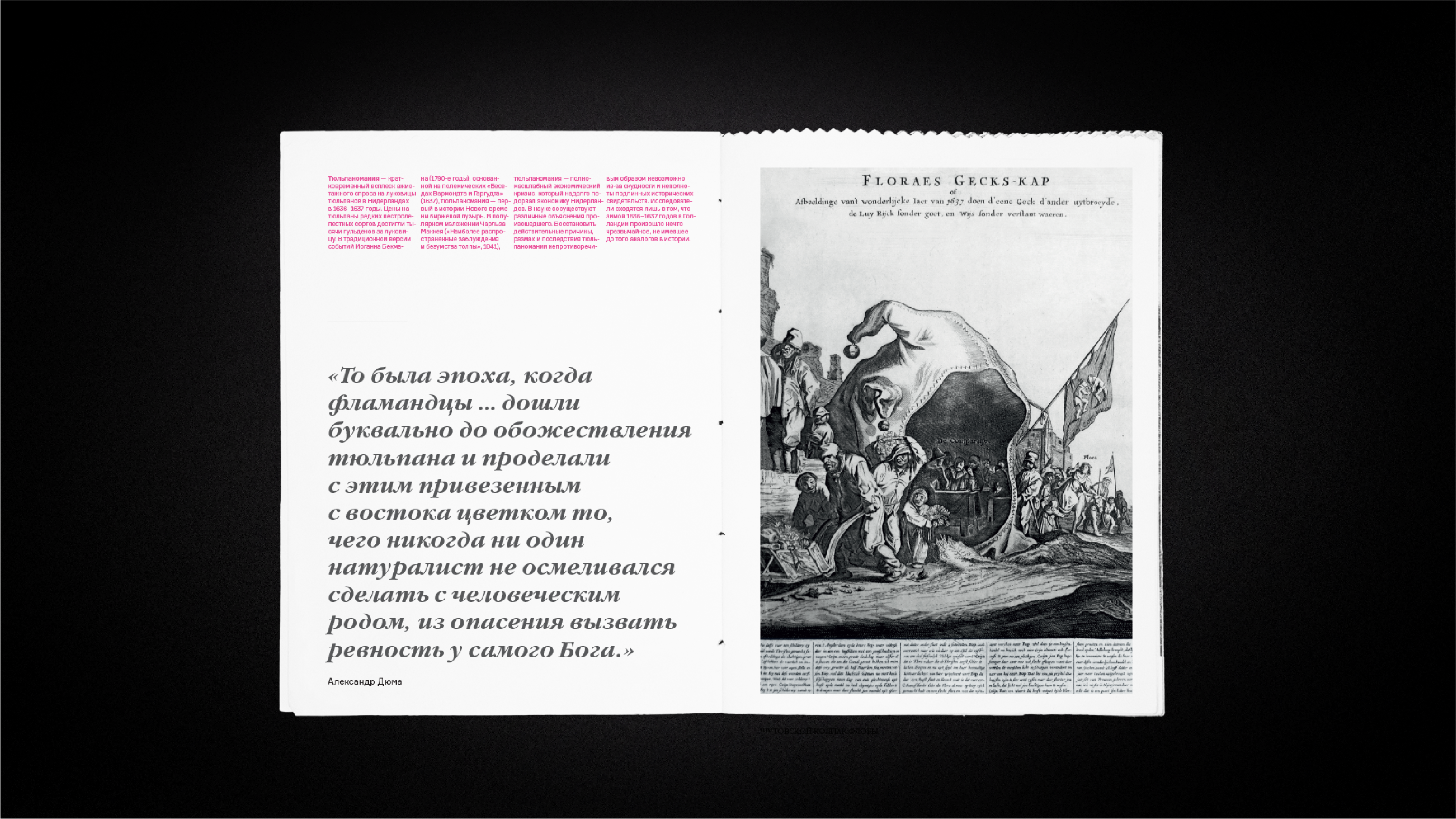 Тюльпаномания | Дизайн книги — Изображение №4 — Графика на Dprofile